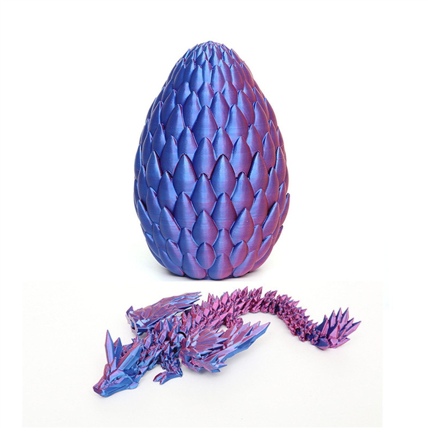 Rhein Beleuchtung Fantasy-Figur 3D-gedrucktes Kristall-Drachenmodell (mit D günstig online kaufen