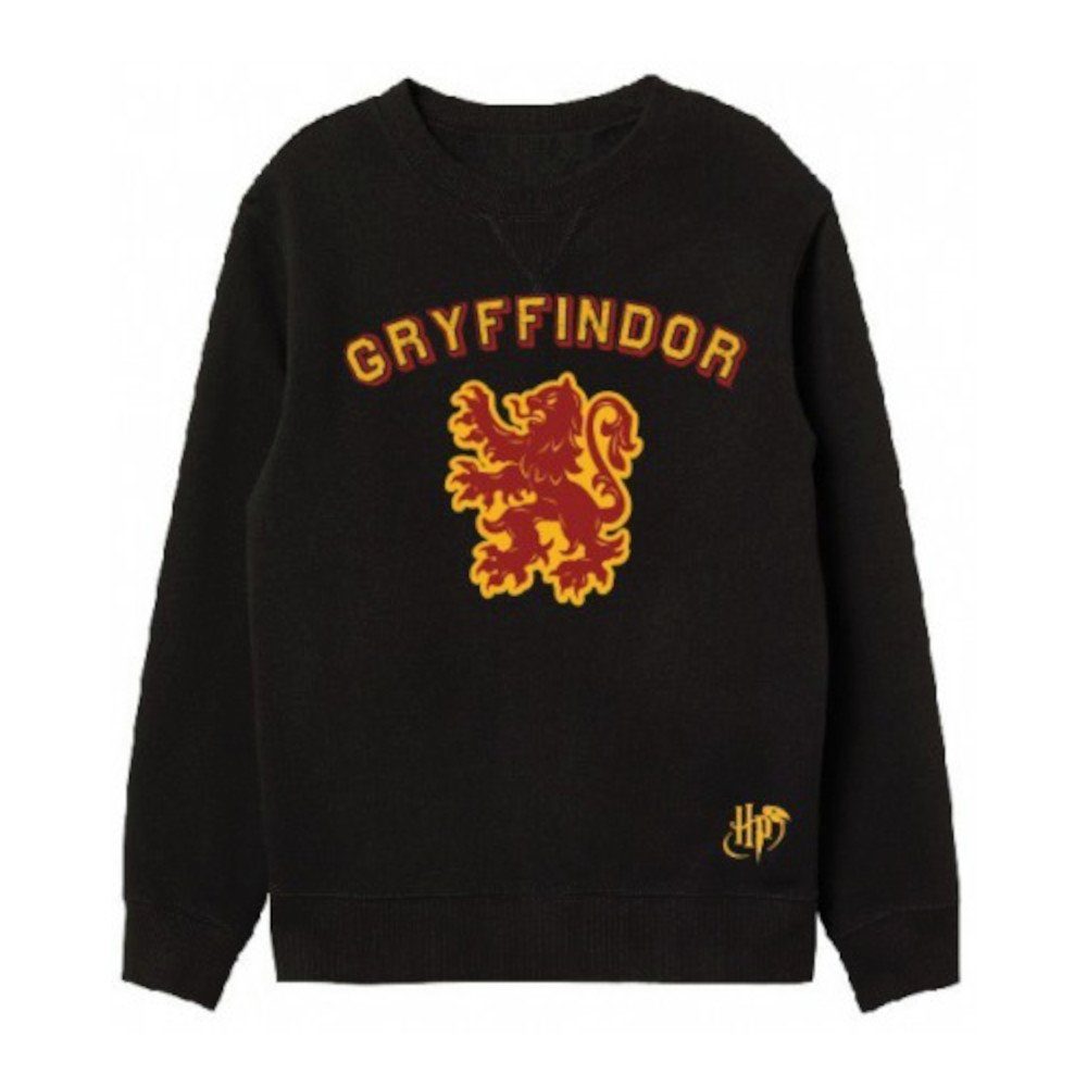 EplusM Rundhalspullover Harry Potter Pullover mit Gryffindor Wappen, blau und schwarz