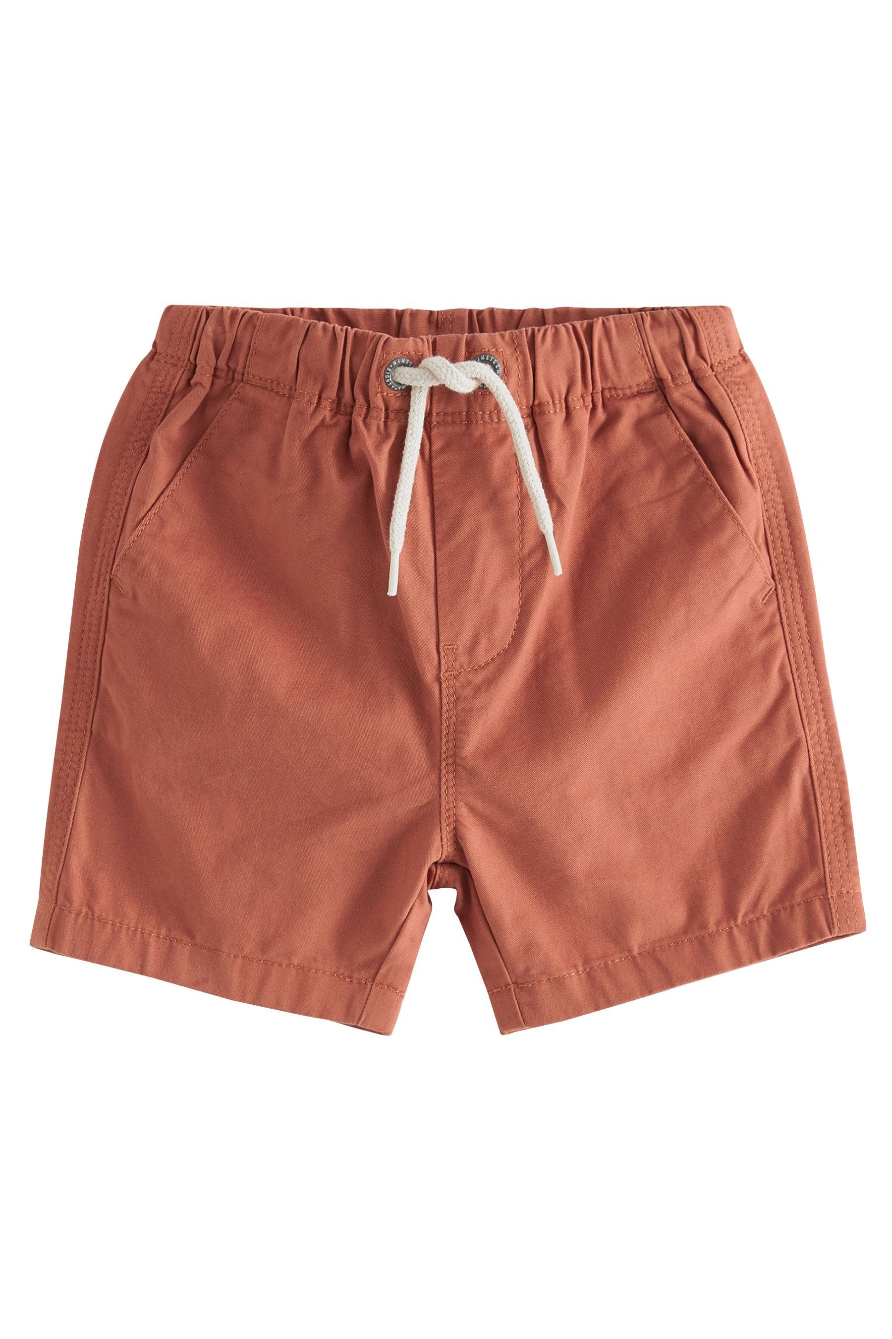 Schlupfshorts Rust Shorts Next (1-tlg) Brown