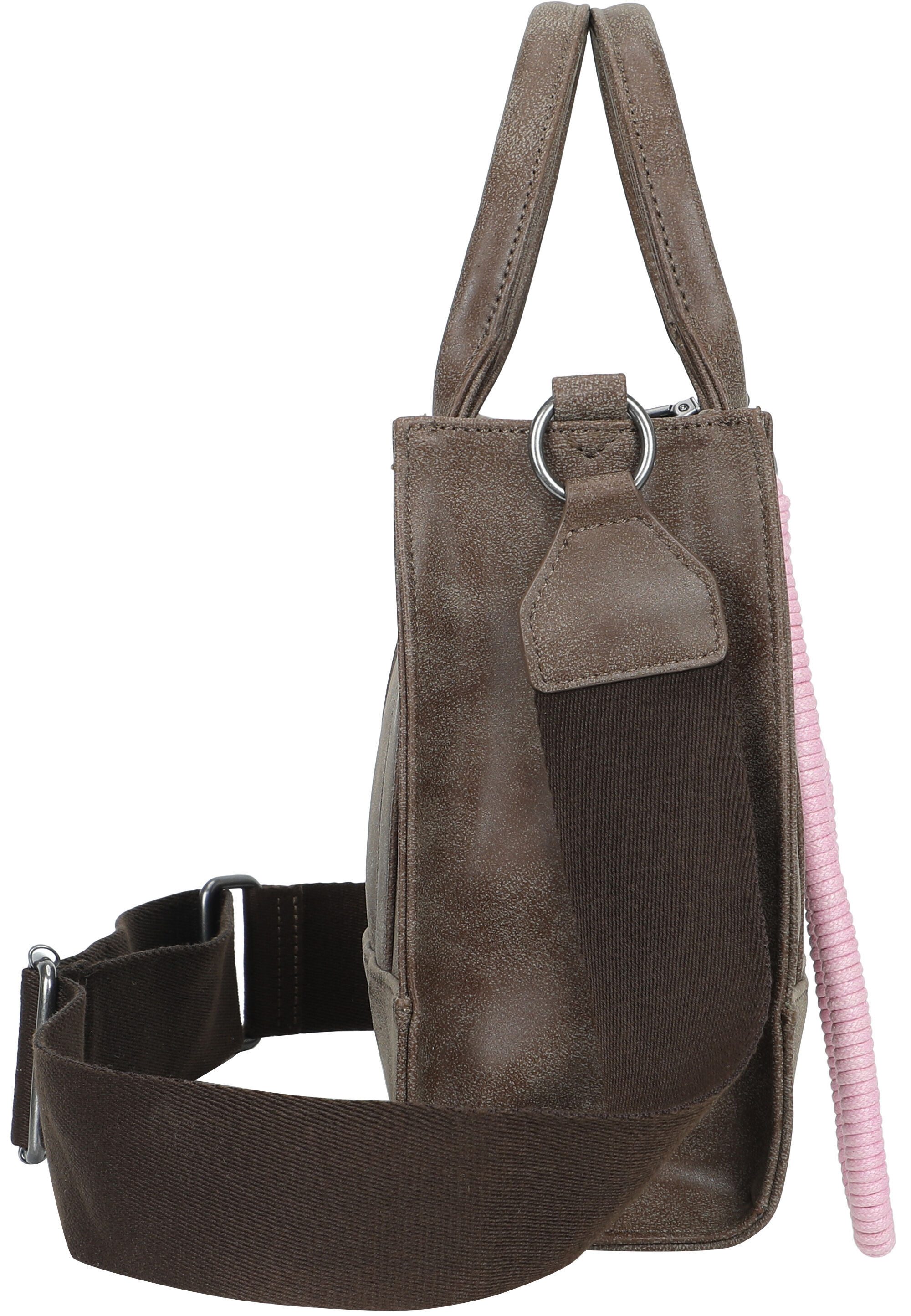 Fritzi aus Preußen Schultertasche Fritzi SquareN Vintage, mit praktischem Kurzgriff – Bild 5 von 5