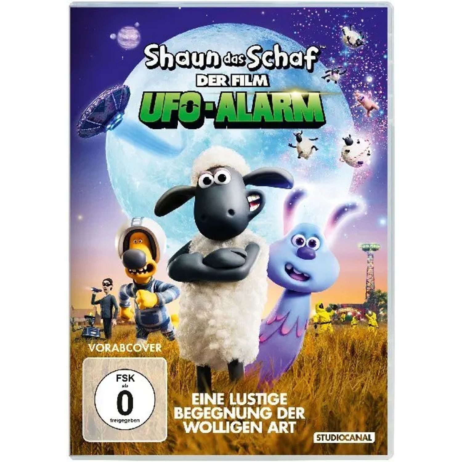 Studiocanal DVD Shaun das Schaf - Der Film: UFO-Alarm, 1 DVD