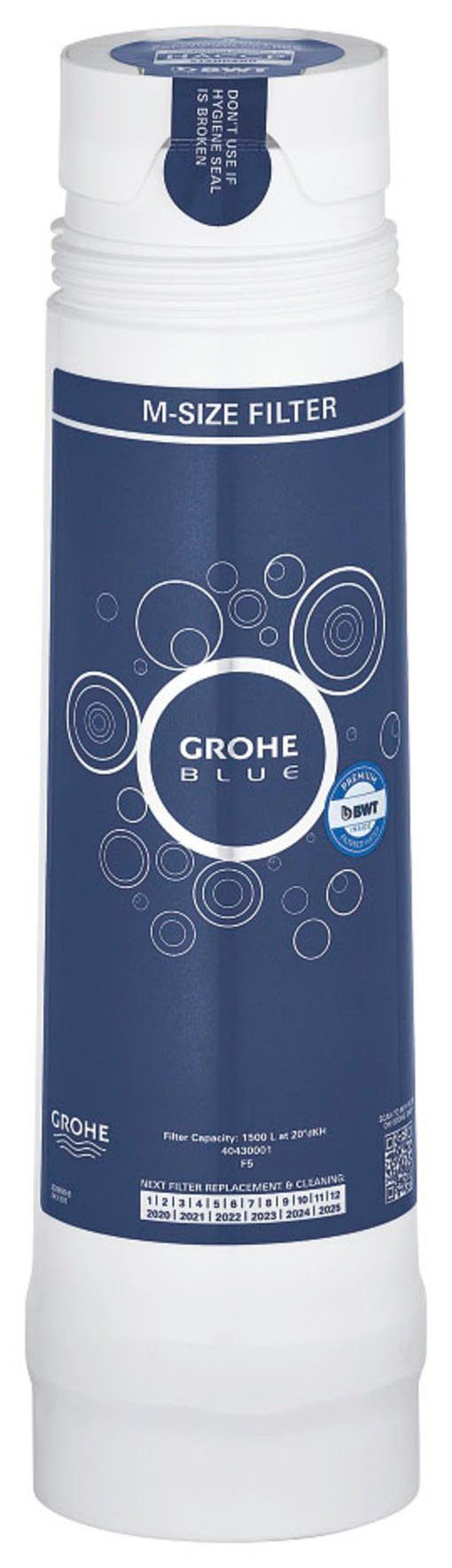 Grohe Blue, Kalk Schwermetalle reduziert Wasserfilter und