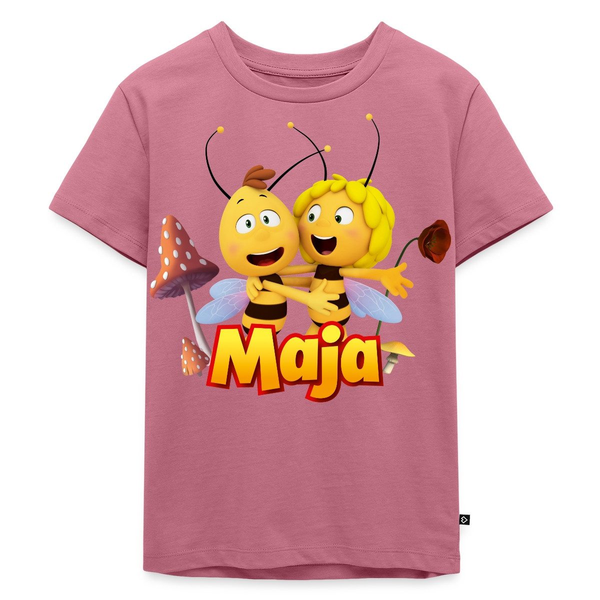 Spreadshirt T-Shirt Biene Maja Freundschaft Mit Willi Kinder Premium T-Shirt (1-tlg)