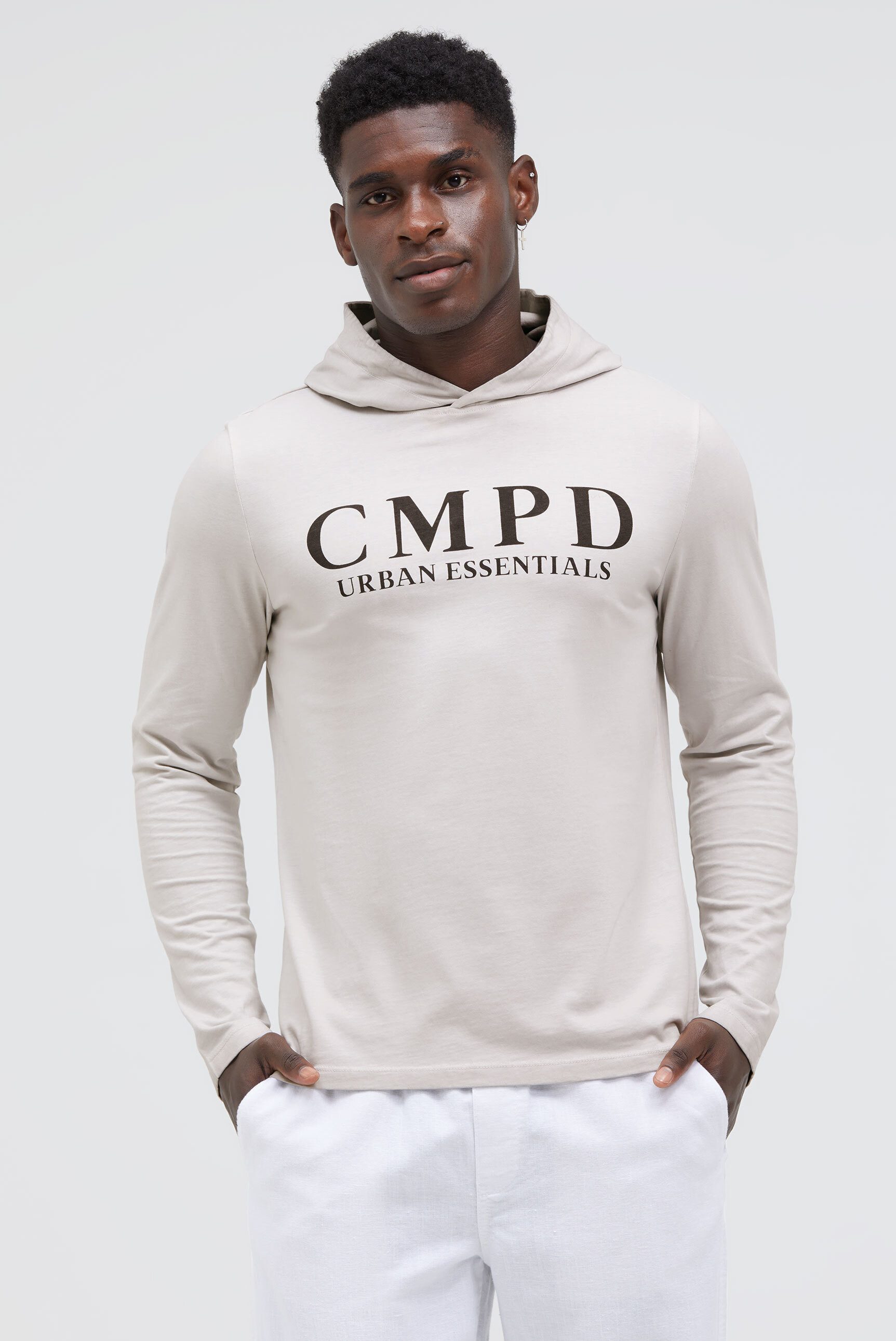 CMPD Langarmshirt aus Baumwolle