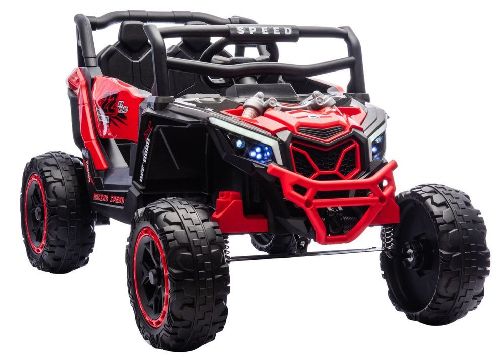 Wisam Elektro-Kinderauto M2 Rotes Batteriefahrzeug 4x4