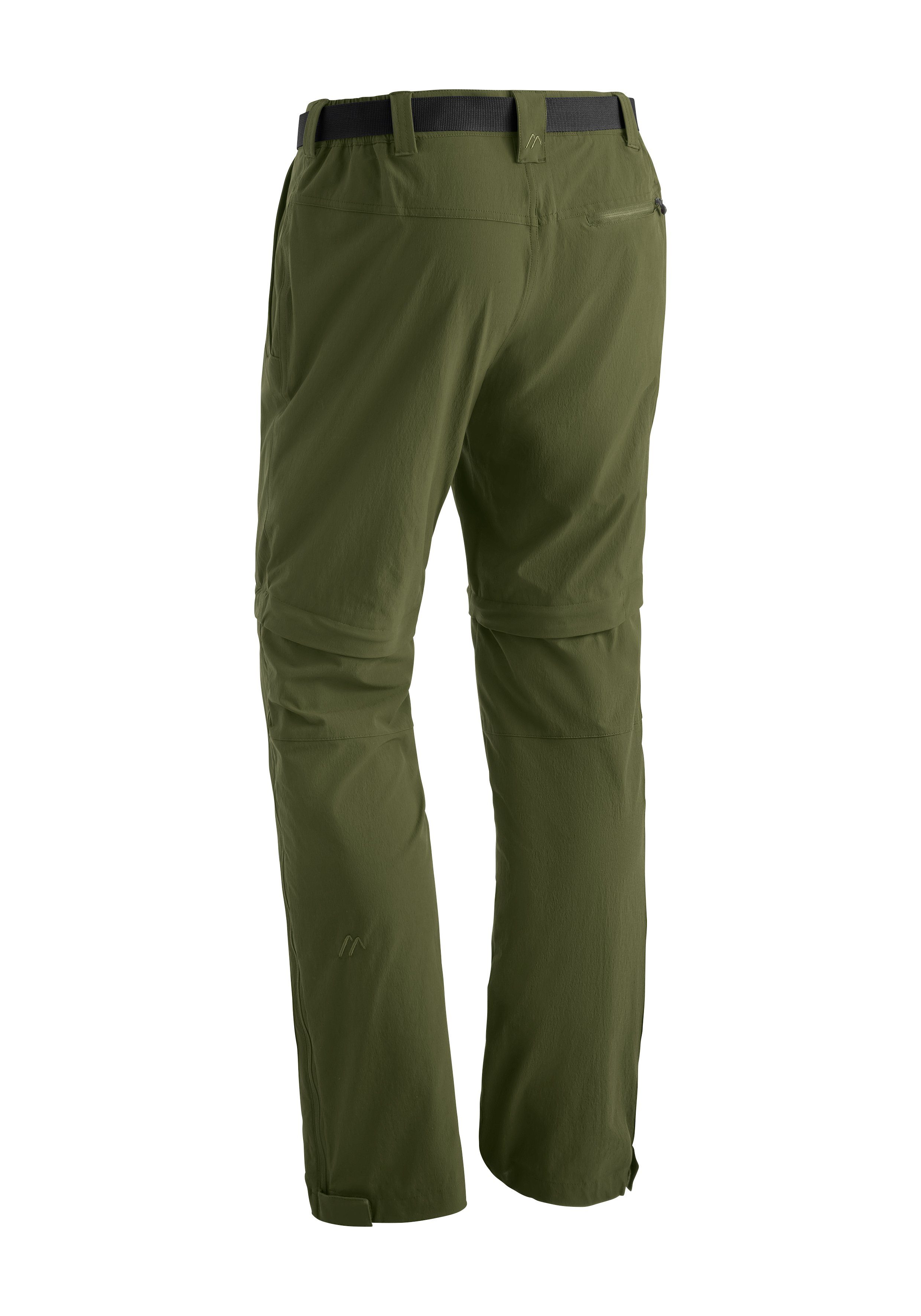 zipp-off Funktionshose dunkelgrün Tajo Sports Wanderhose, Maier Outdoor-Hose atmungsaktive Herren