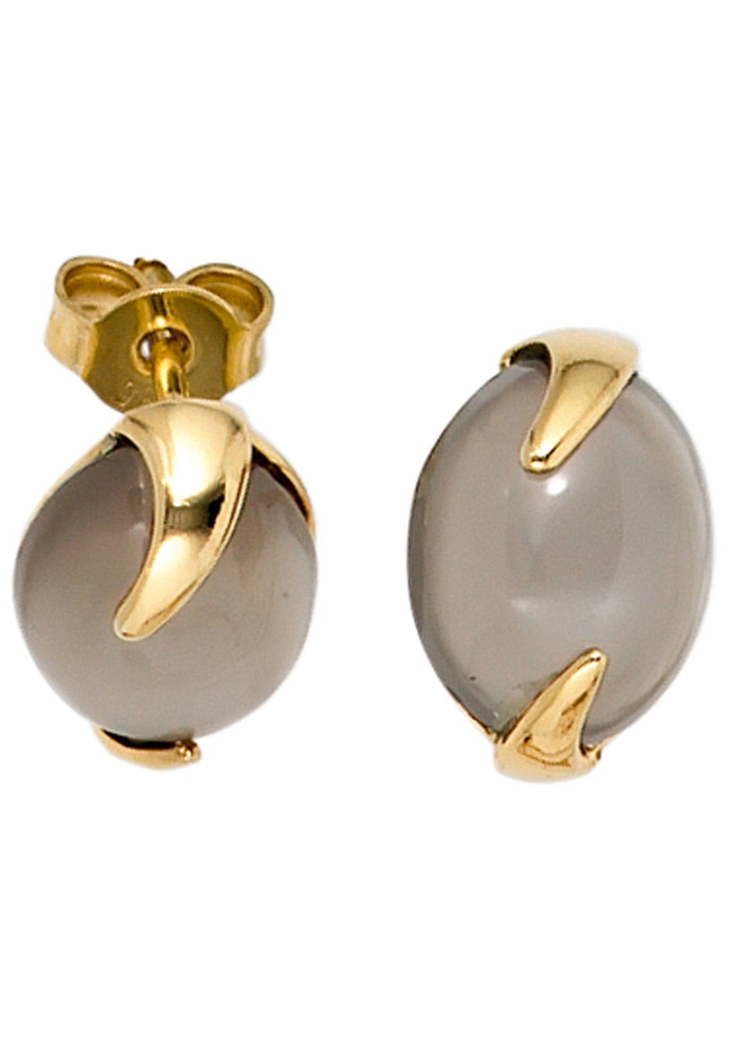 JOBO Paar Ohrstecker, 585 Gold mit Monds... JOBO Paar Ohrstecker, 585 Gold mit Monds...