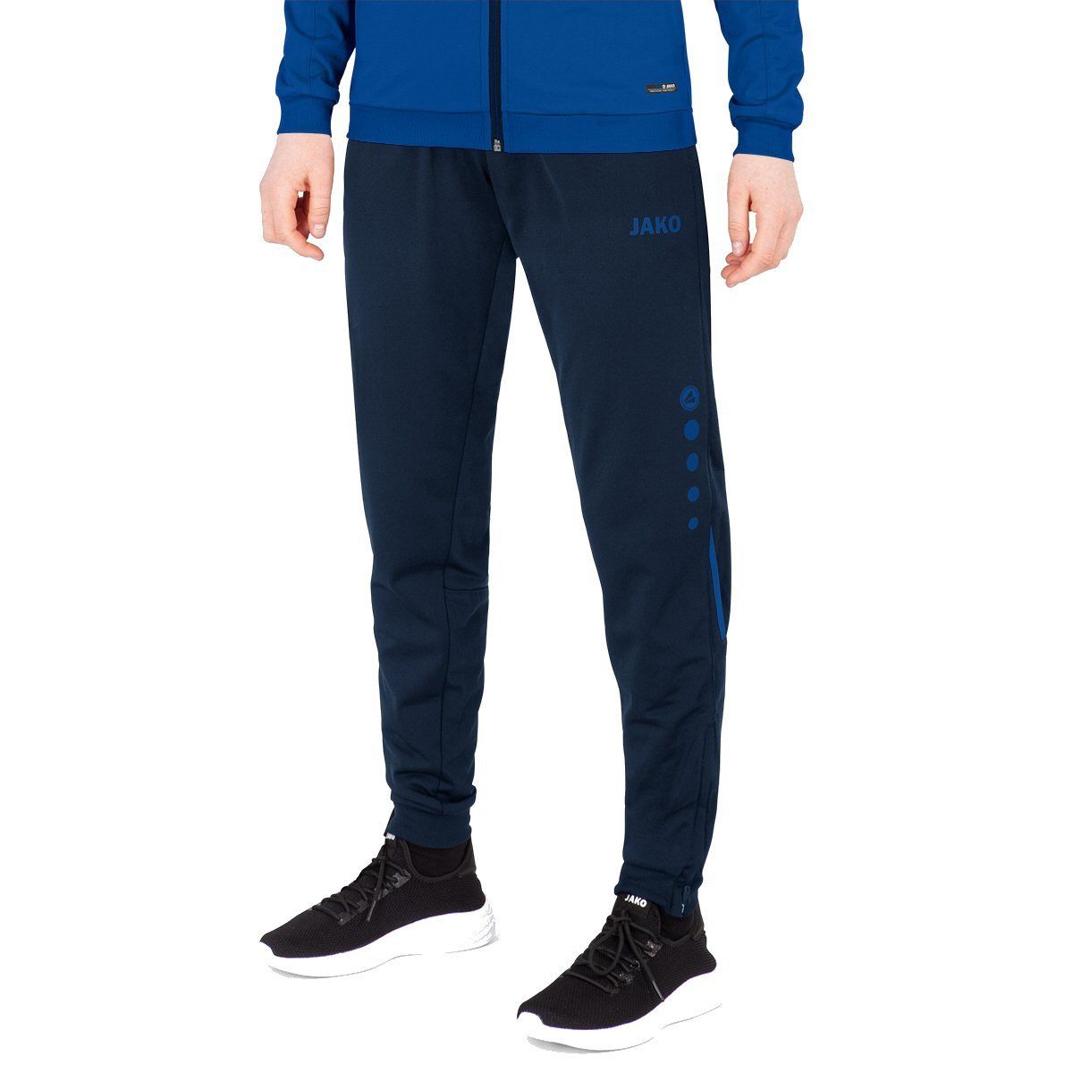 Trainingshose (Polyesterhose) Challenge (100% Polyester) lang dunkelblau/royal Damen
