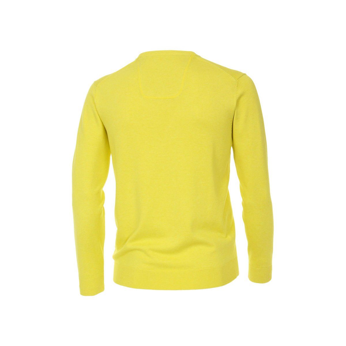VENTI (534) V-Ausschnitt-Pullover regular Gelb (1-tlg) gelb