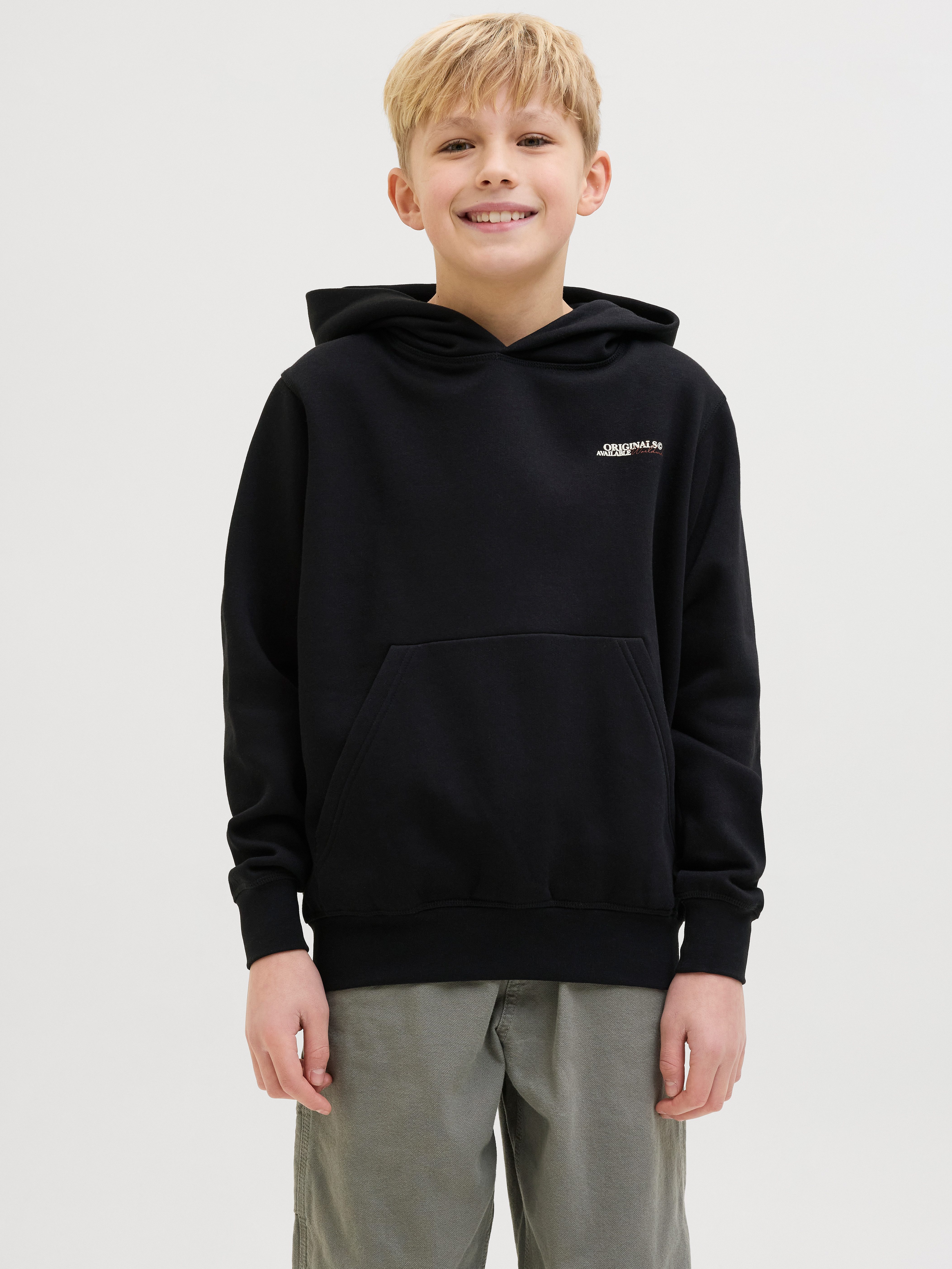 Jack & Jones Junior Kapuzensweatshirt JORISLINGTON BACK SWEAT HOOD SN JNR