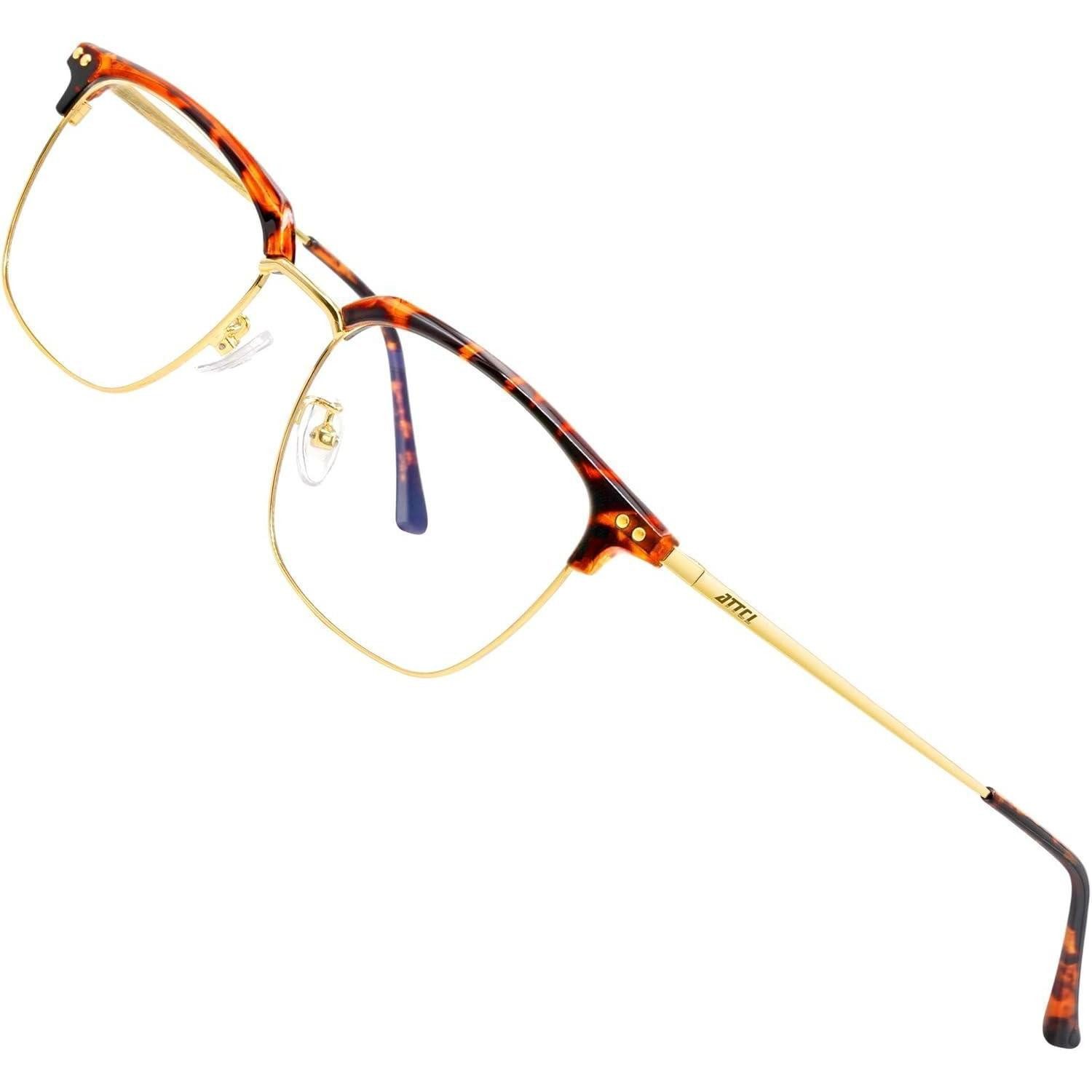 LuxusKollektion Brille Computerbrille Blaulichtfilter Gaming UV M Leopard-bl8001