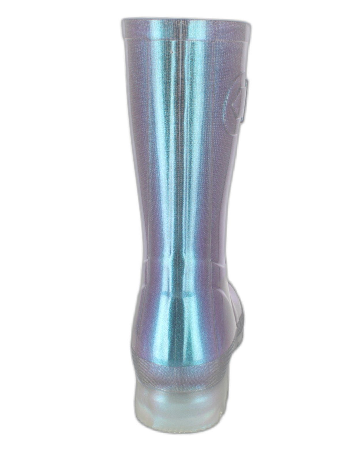 Beck Damen Regenstiefel Glossy Gummistiefel (für trockene Füße bei Nässe und Matschwetter) ein Hingucker für jedes Alter