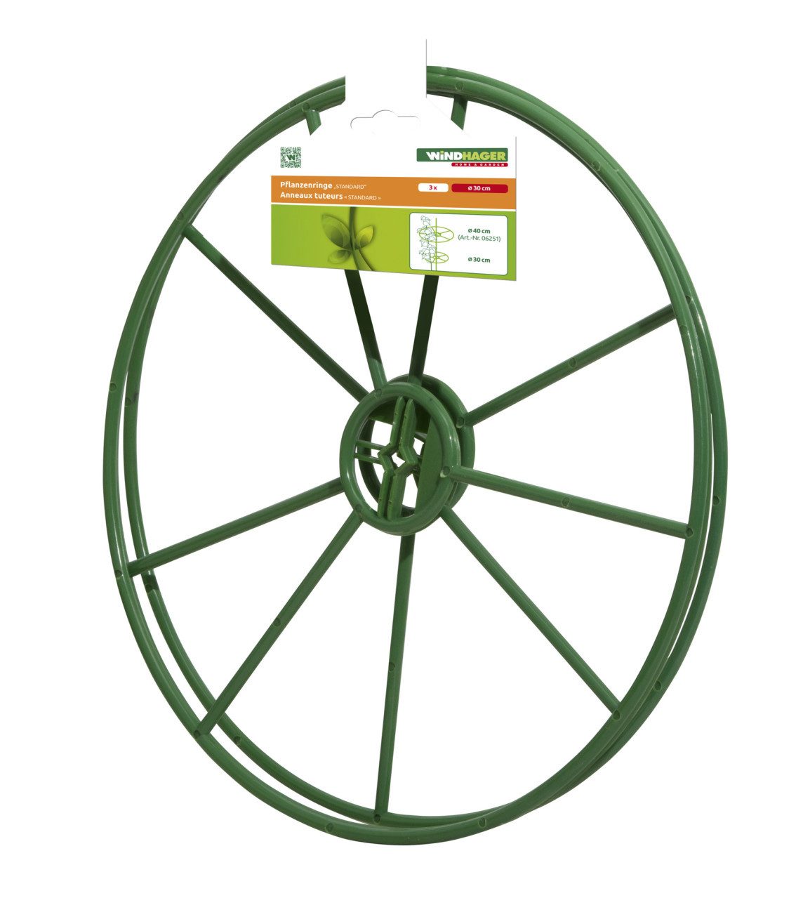 Windhager Rankhilfe Windhager Pflanzenring Standard 40cm günstig online kaufen