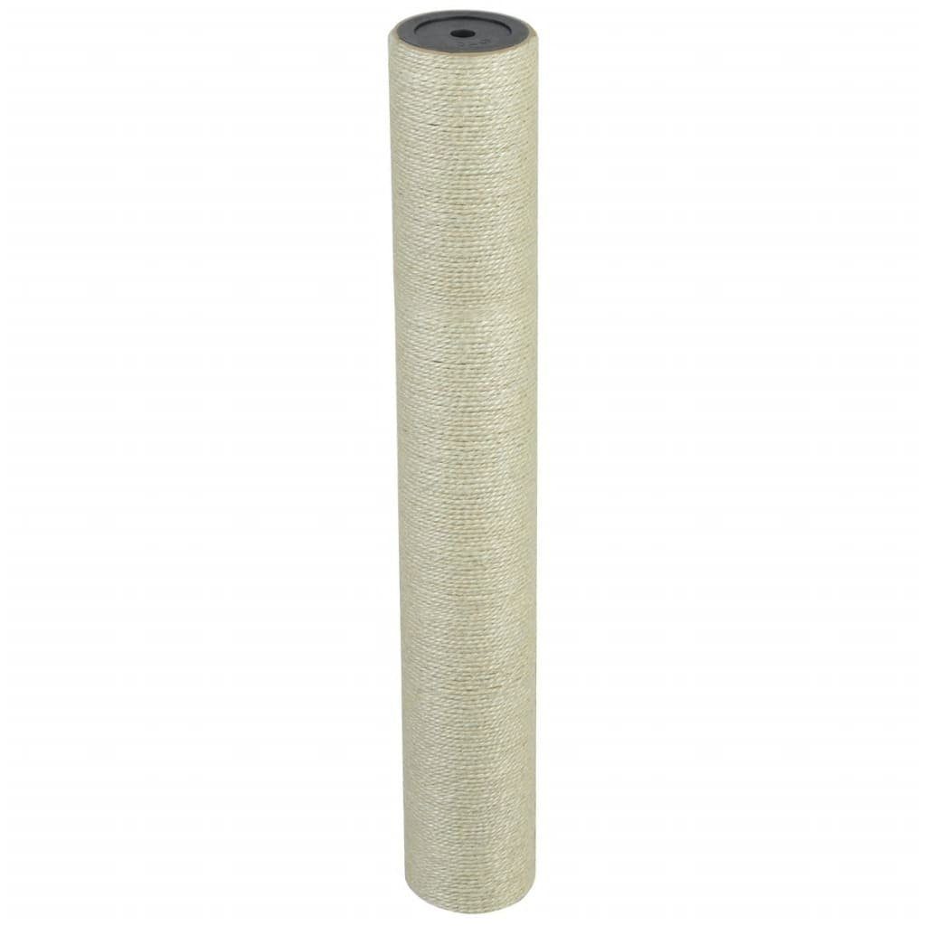 vidaXL Ersatz-Kratzbaumstamm mit 10mm Gewinde in Beige
