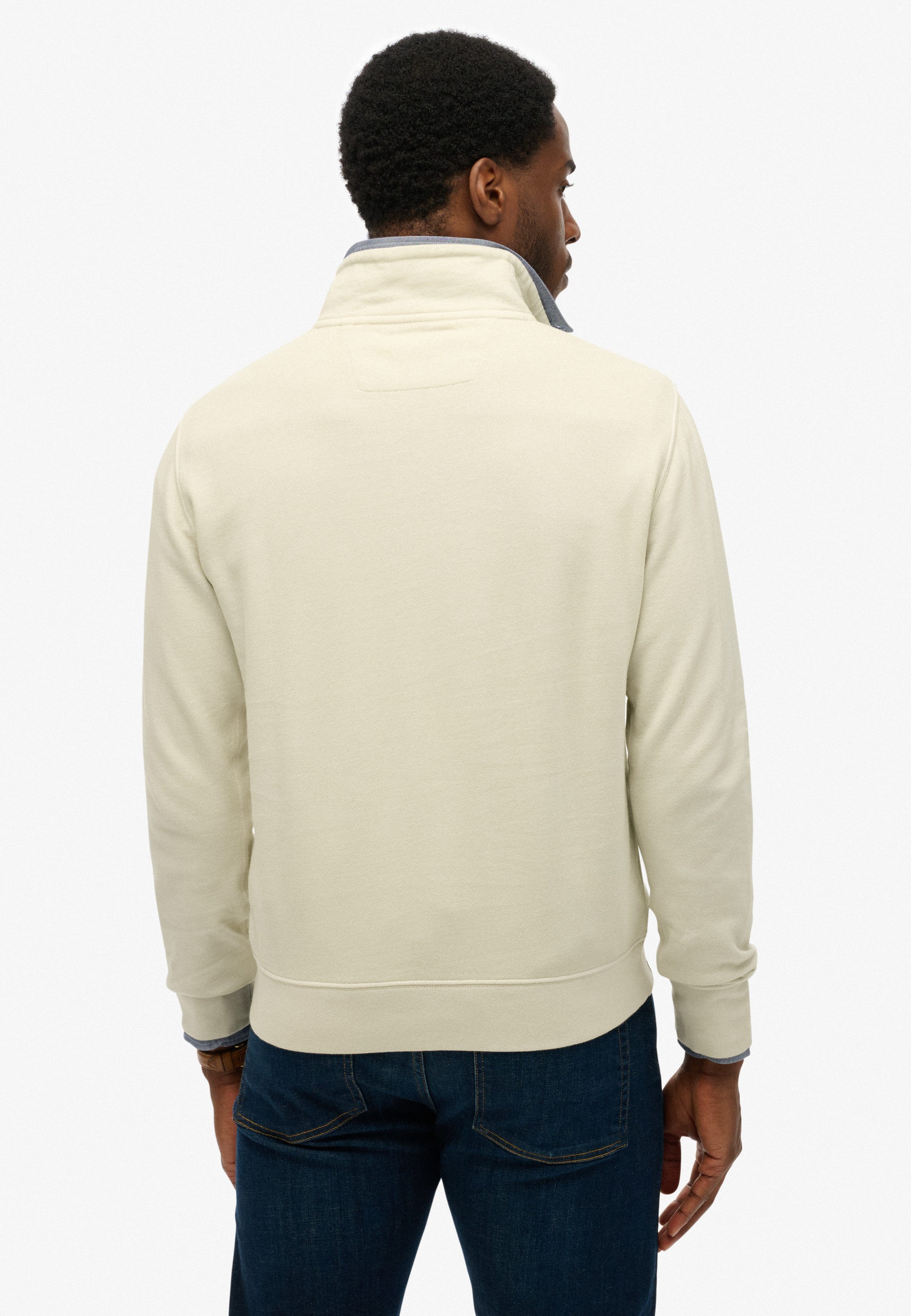 Superdry Sweatshirt CLASSIC ESSENTIAL HENLEY günstig online kaufen