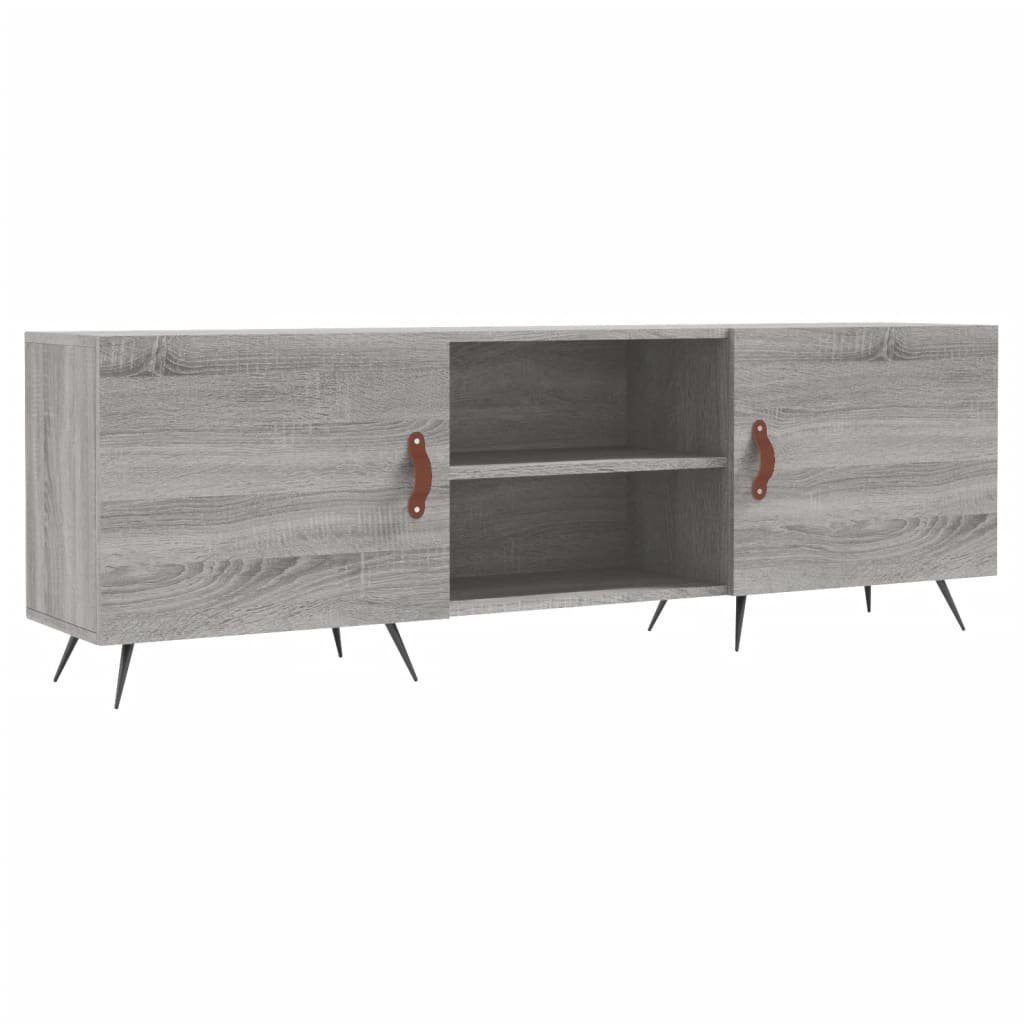 Holzwerkstoff TV-Schrank vidaXL (1-St) Sonoma Grau TV-Schrank 150x30x50 cm