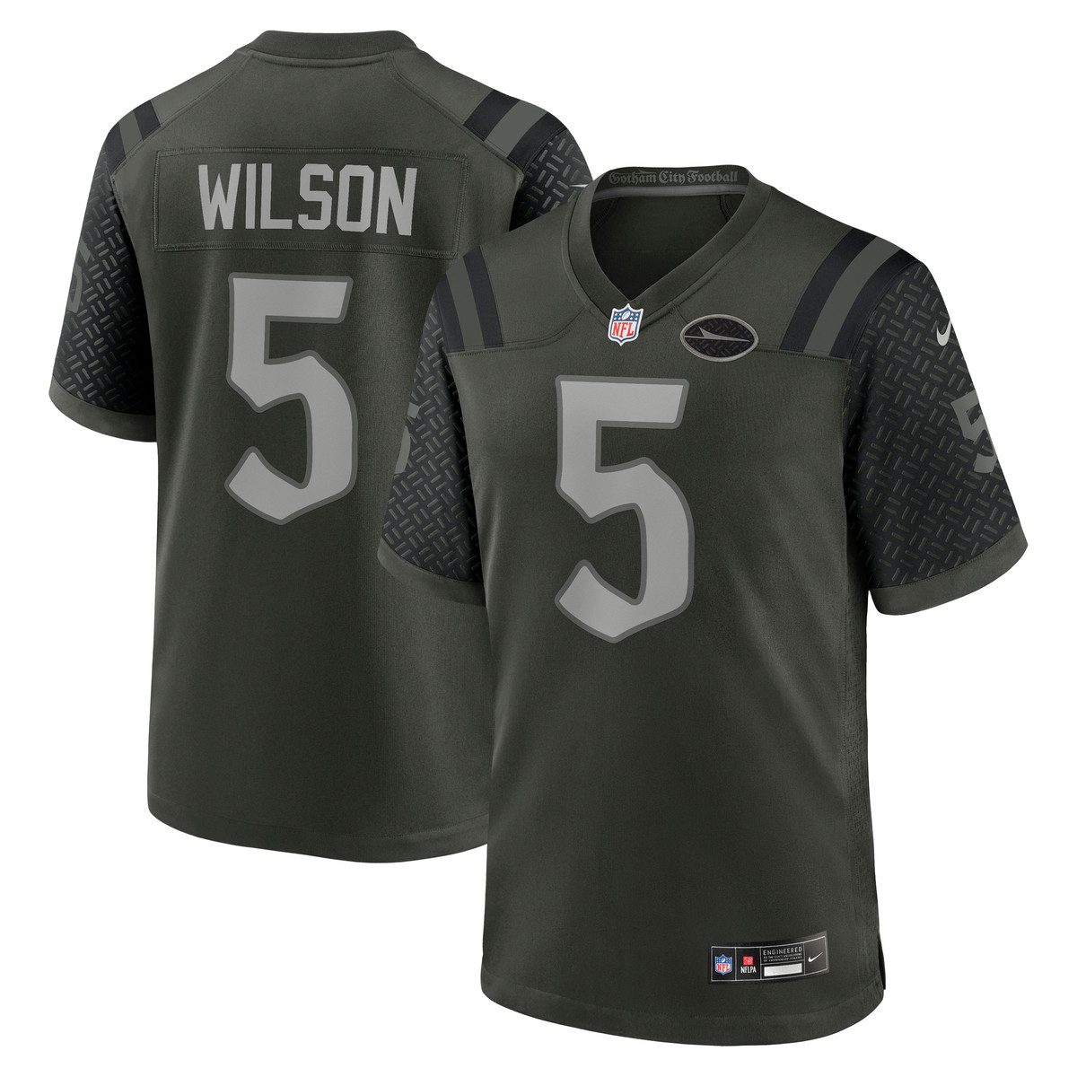 Nike Footballtrikot Nike Trikot New York Jets Nike Rivalry Jersey Wilson 5