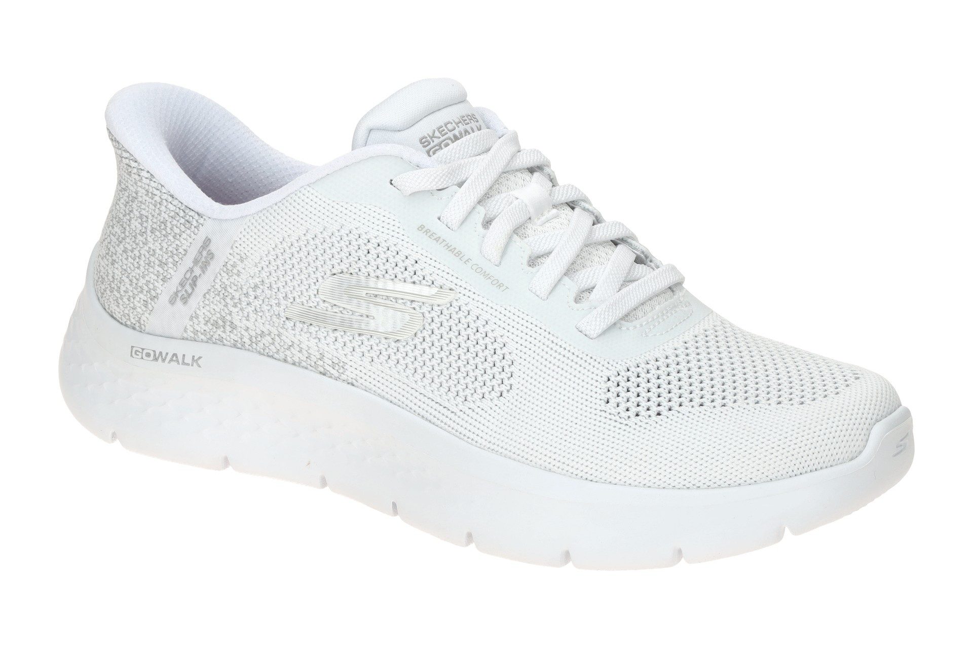 Skechers 125503 WHT Slipper