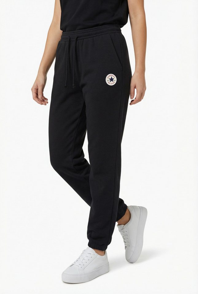 Converse Jogginghose CHUCK PATCH JOGGER für Erwachsene, aus Baumwolle und Polyester, sportlicher Stil