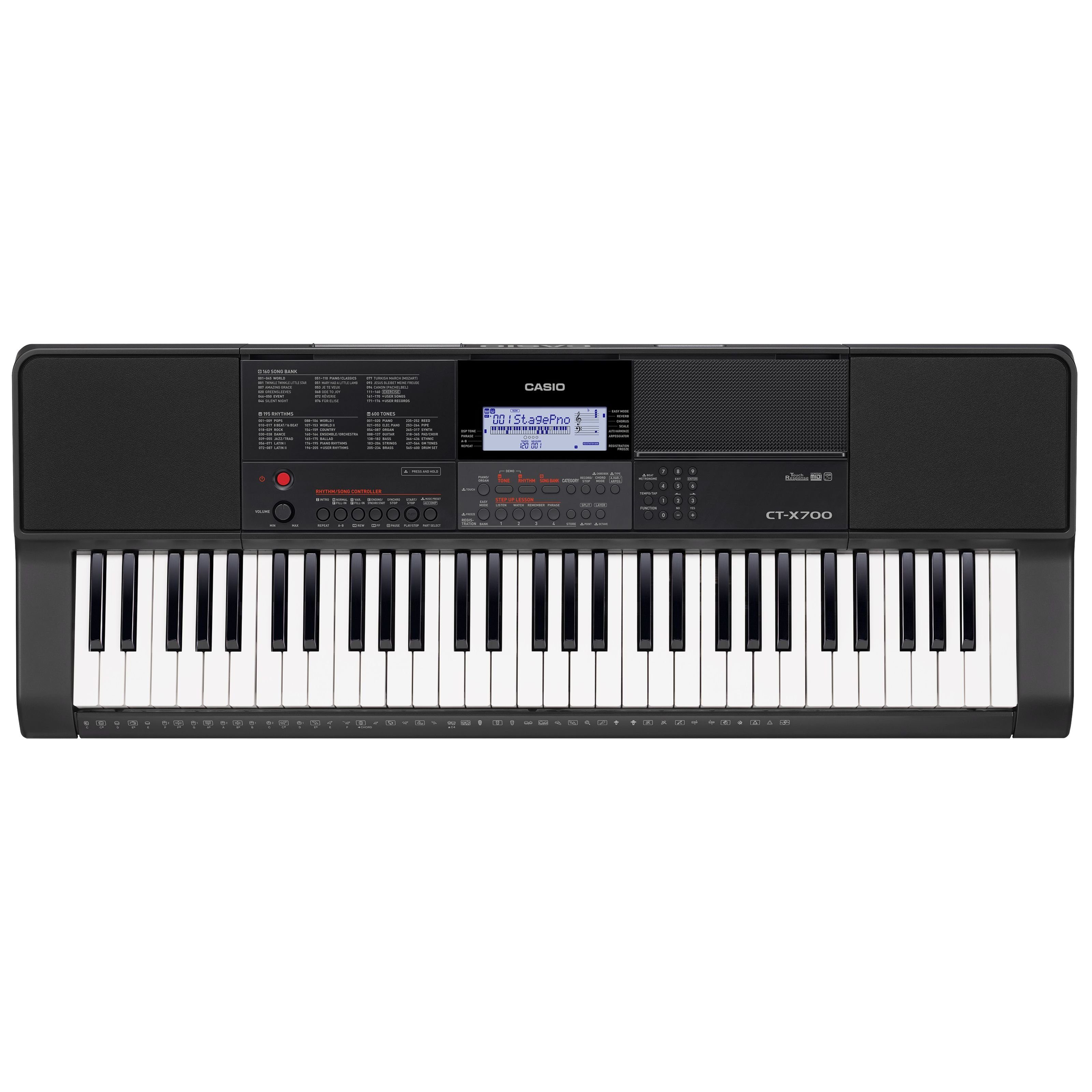 CASIO Home-Keyboard (Keyboards, Home Keyboards), CT-X700 - Keyboard