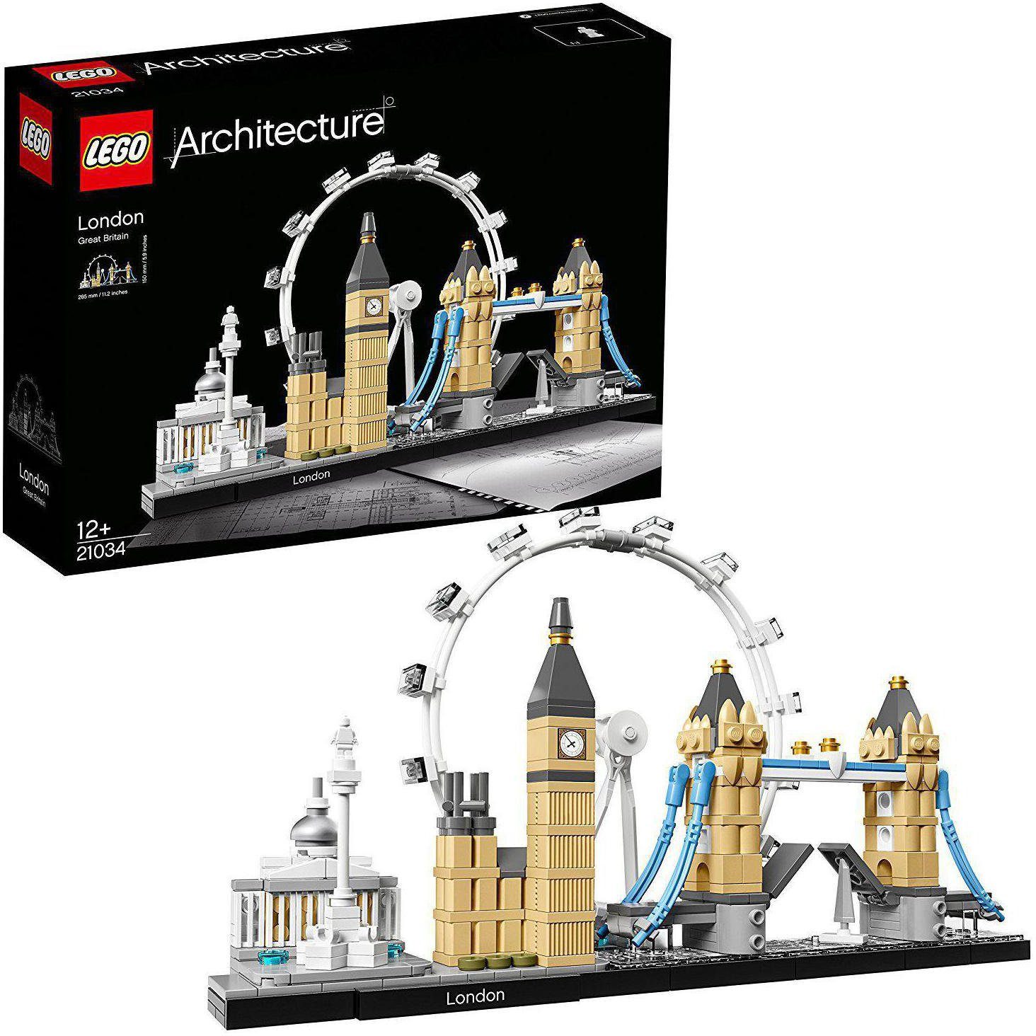 LEGO® London (21034), LEGO® Architecture Konstruktionsspielsteine, (468 St) günstig online kaufen