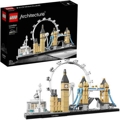 LEGO® Konstruktionsspielsteine »London (21034), LEGO® Architecture«, (468 St), Made in Europe
