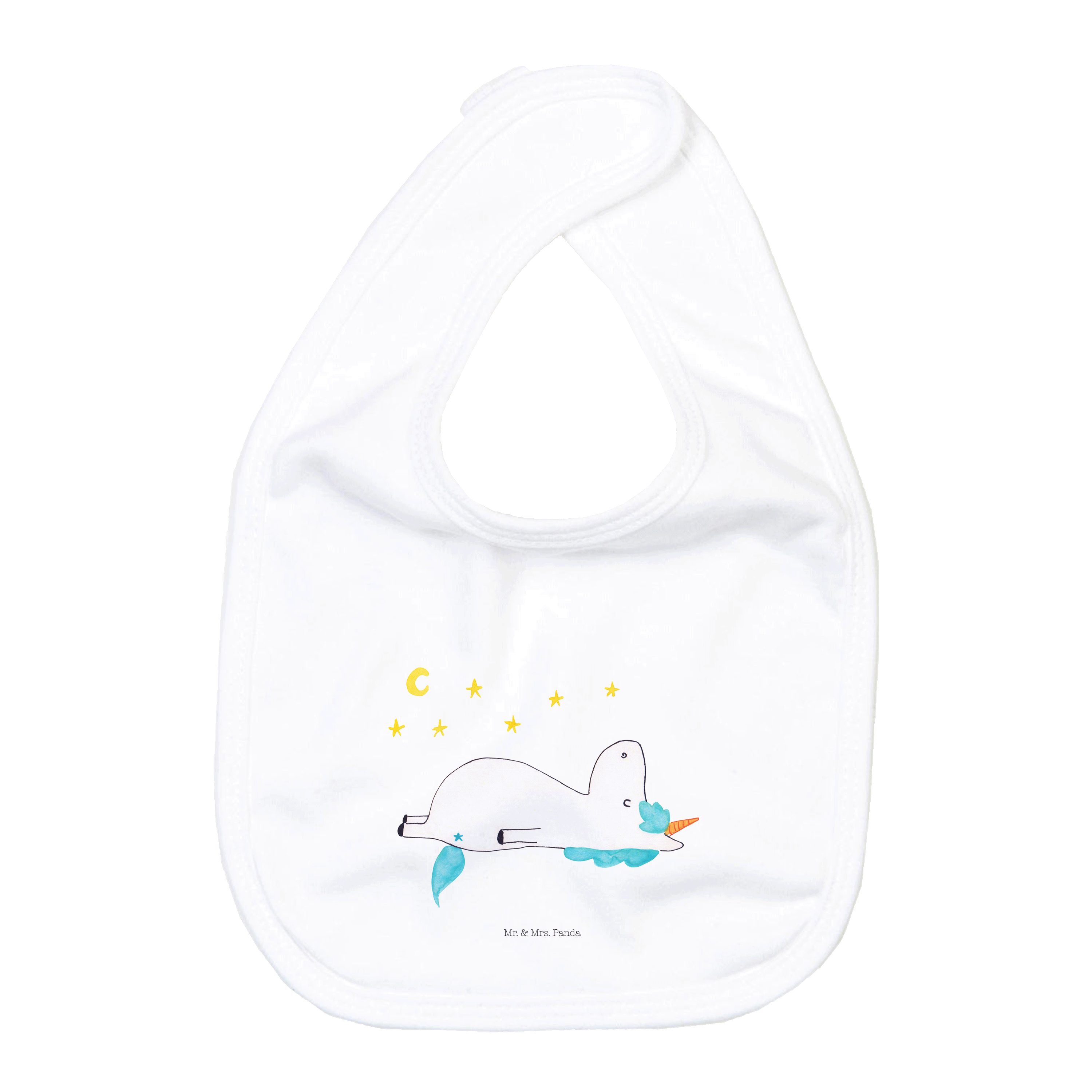 Tragetuch Einhorn Sternenhimmel - Weiß - Geschenk, Einhorn Deko, Baby, Einhörne
