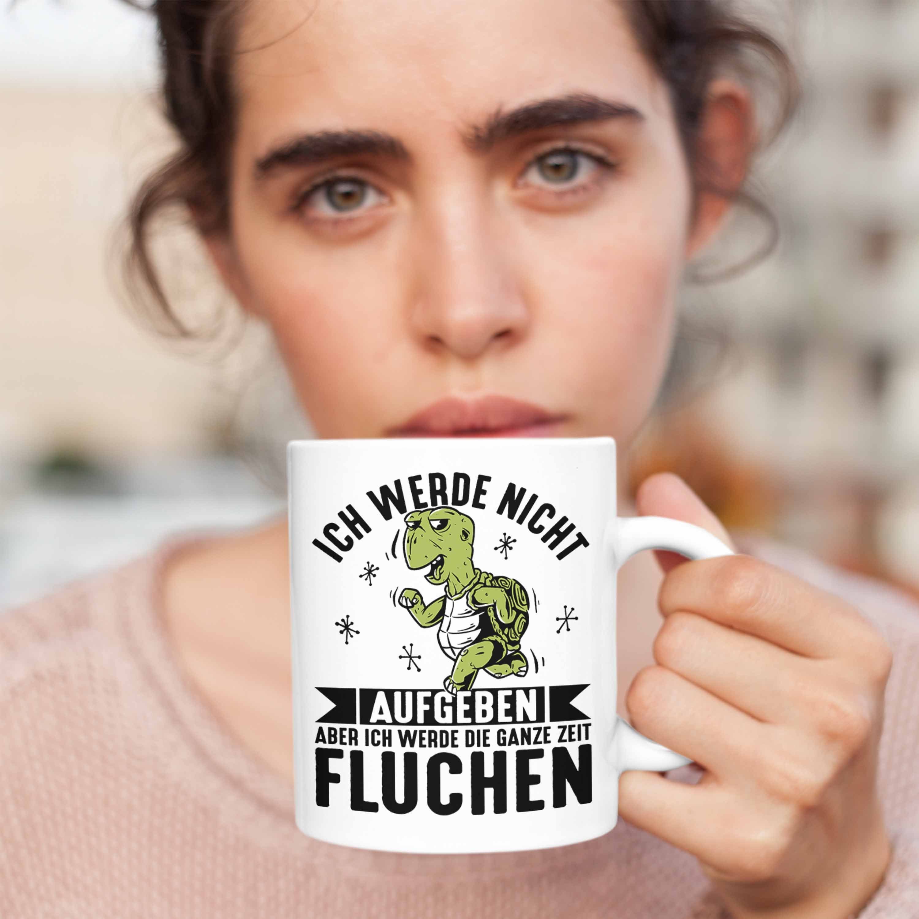 Wandern Werde Fl Tasse Aufgeben Ich Aber Tasse Ganze Geschenk Nicht Weiss Die Zeit Trendation