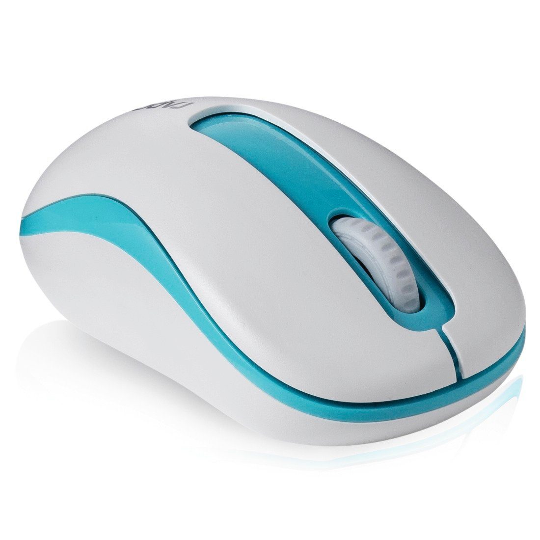 1000 Maus, Verbindung, DPI 2.4 M10 kabellose Wireless blau Plus GHz (Funk) Maus Rapoo