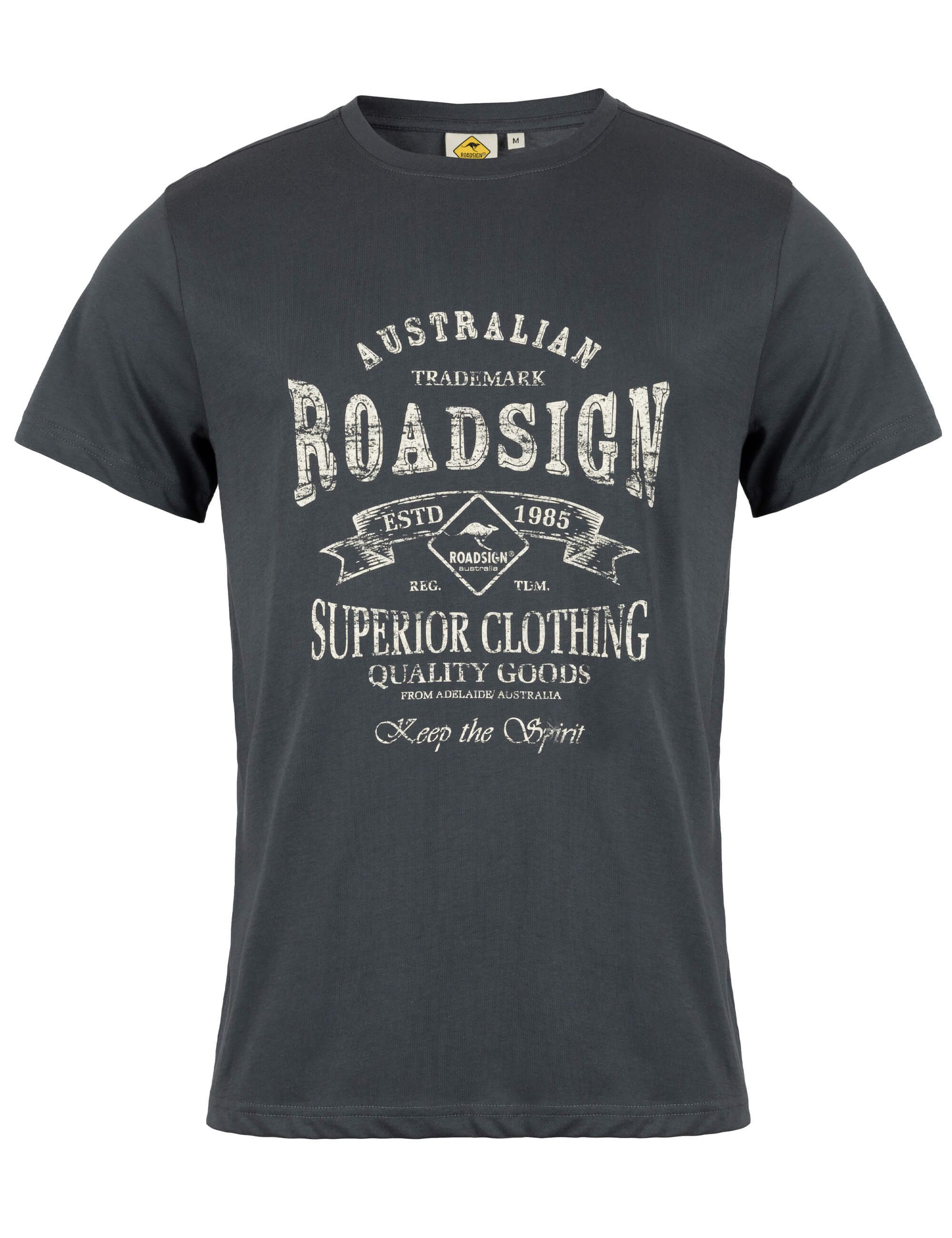 ROADSIGN australia T-Shirt Origin 85 (1, 1-tlg., 1) mit Frontprint im Australian Style, Rundhals, aus reiner Baumwolle