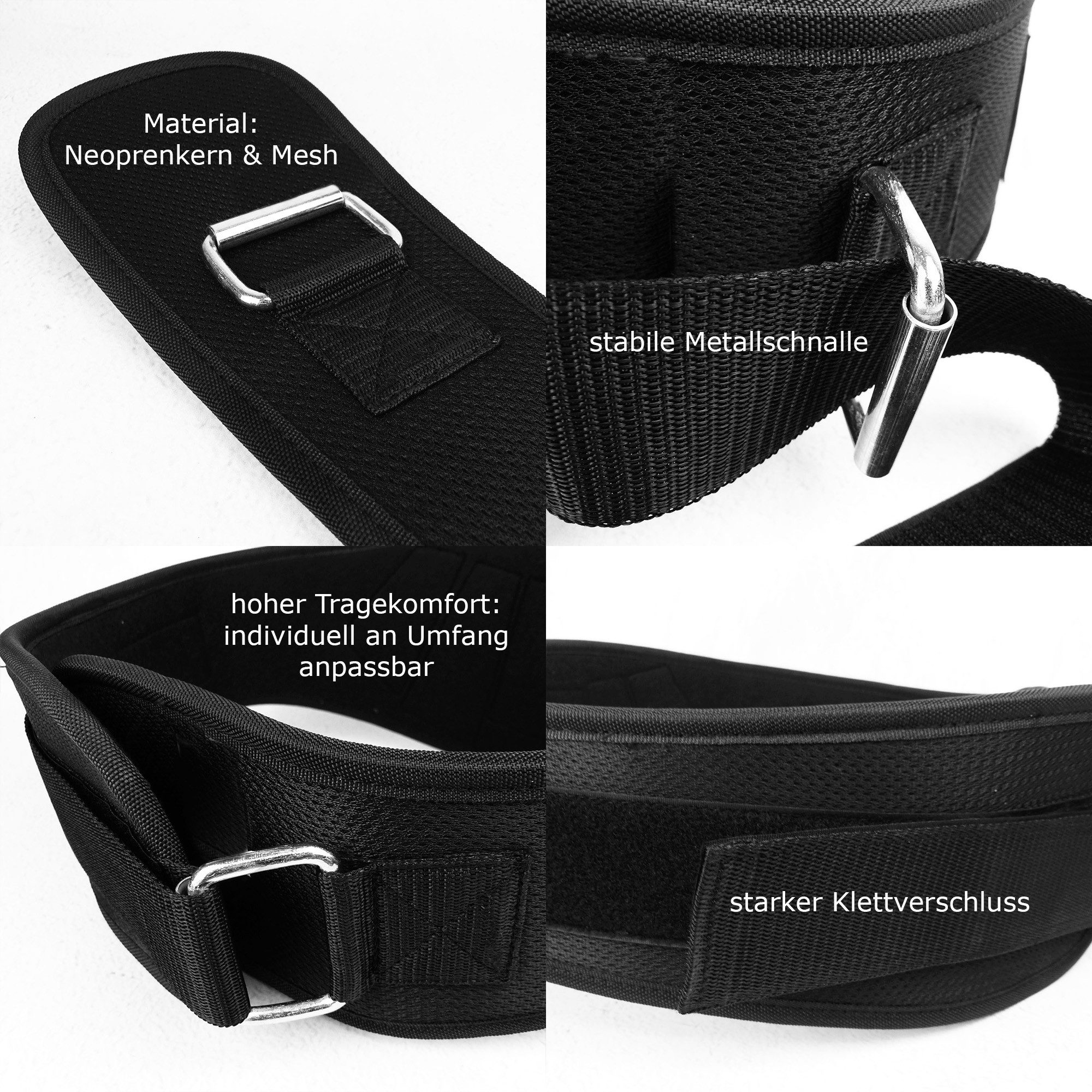 Best Body Nutrition Synthetikgürtel Ultraleichtgürtel - schwarz - Stück günstig online kaufen