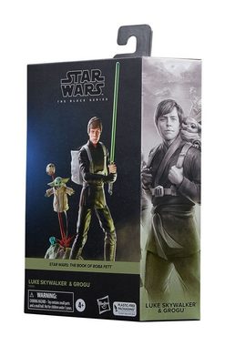 Hasbro Actionfigur Star Warss Black Series 2er-Pack Luke Skywalker & Grogu 15 cm
