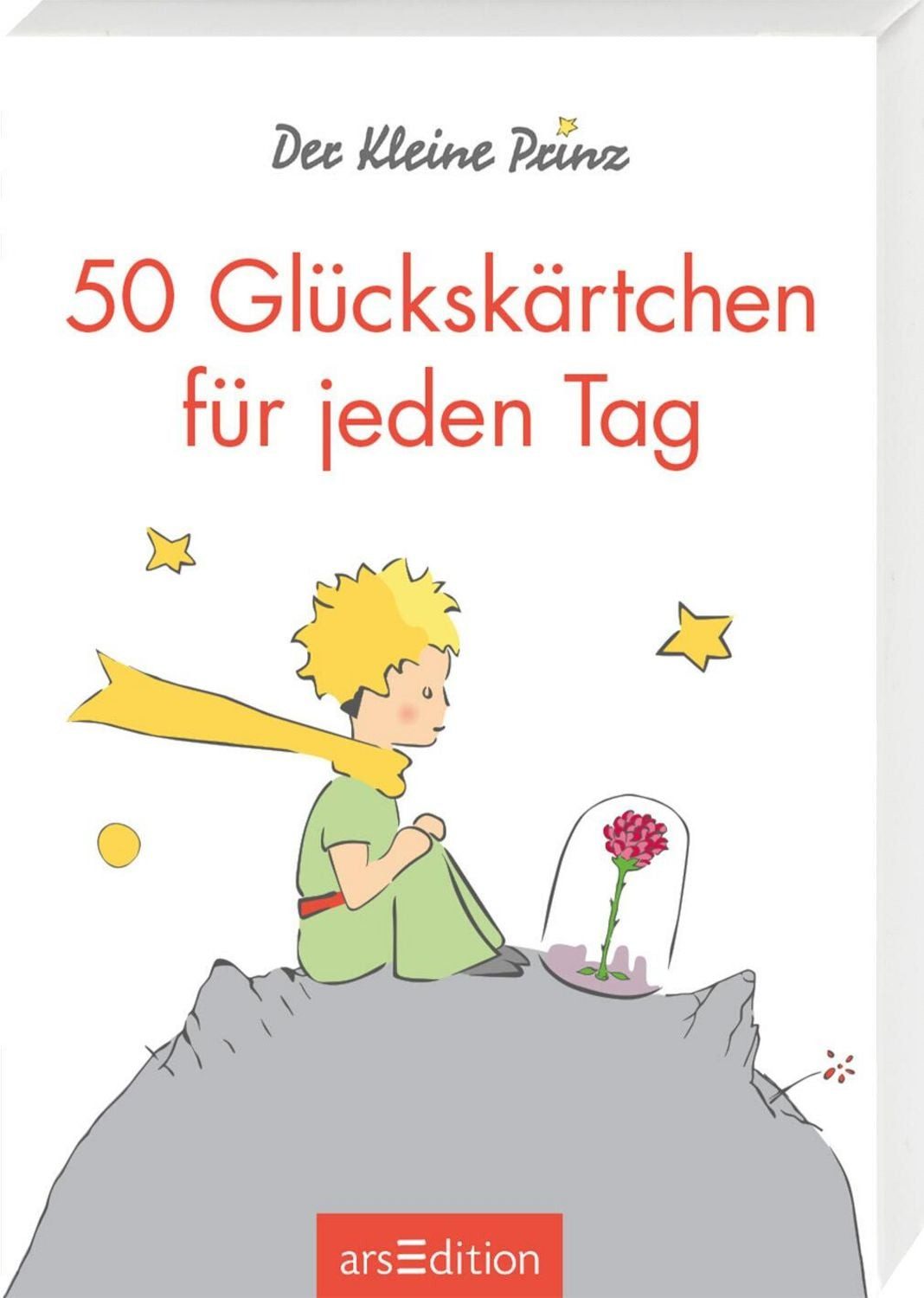 Der Kleine Prinz. 50 Glückskärtchen für jeden Tag / Antoine de Saint-Exupery