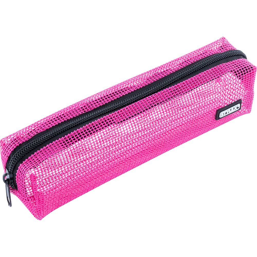 Stylex Schreibwaren Federmäppchen Faulenzer Netz Pink