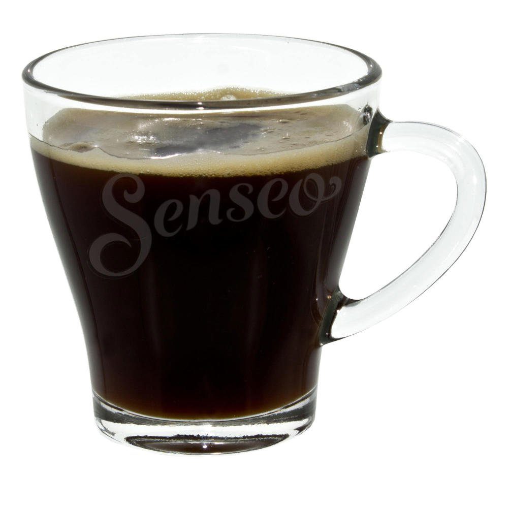 Philips Senseo Tasse Kaffee Glas, Becher mit Henkel, 120 ml, Glas