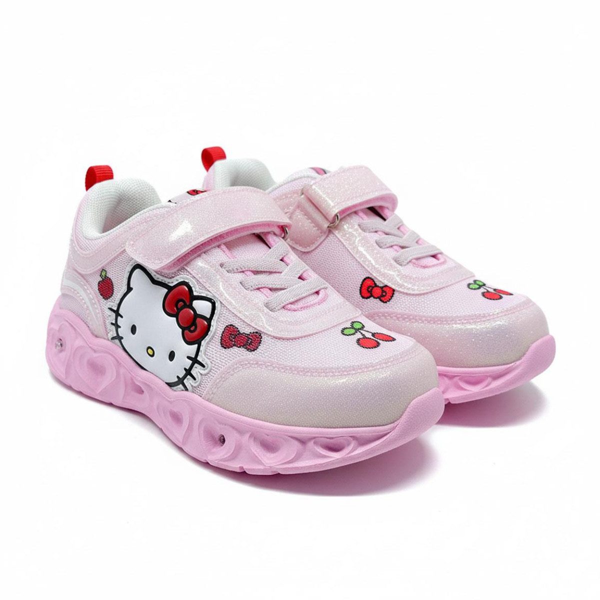 Hello Kitty Kinder Sportschuhe mit Lichteffekt Polyurethanleder Sneaker