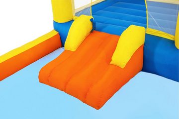 Bestway Planschbecken Beach Bounce, BxLxH: 340x365x152 cm, mit Dauergebläse