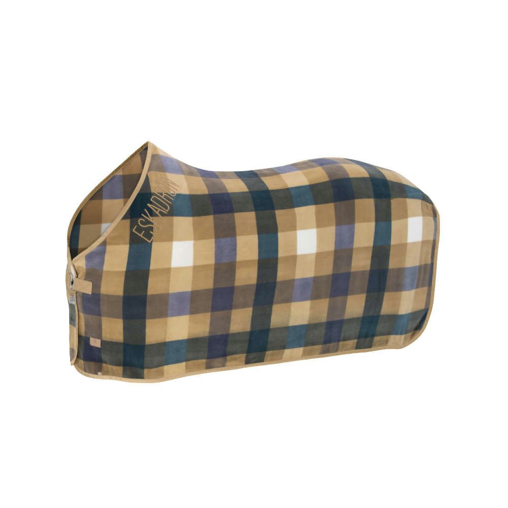 Eskadron Pferde-Abschwitzdecke Eskadron Classic Sports 26 Fleece Check Abschwitzdecke