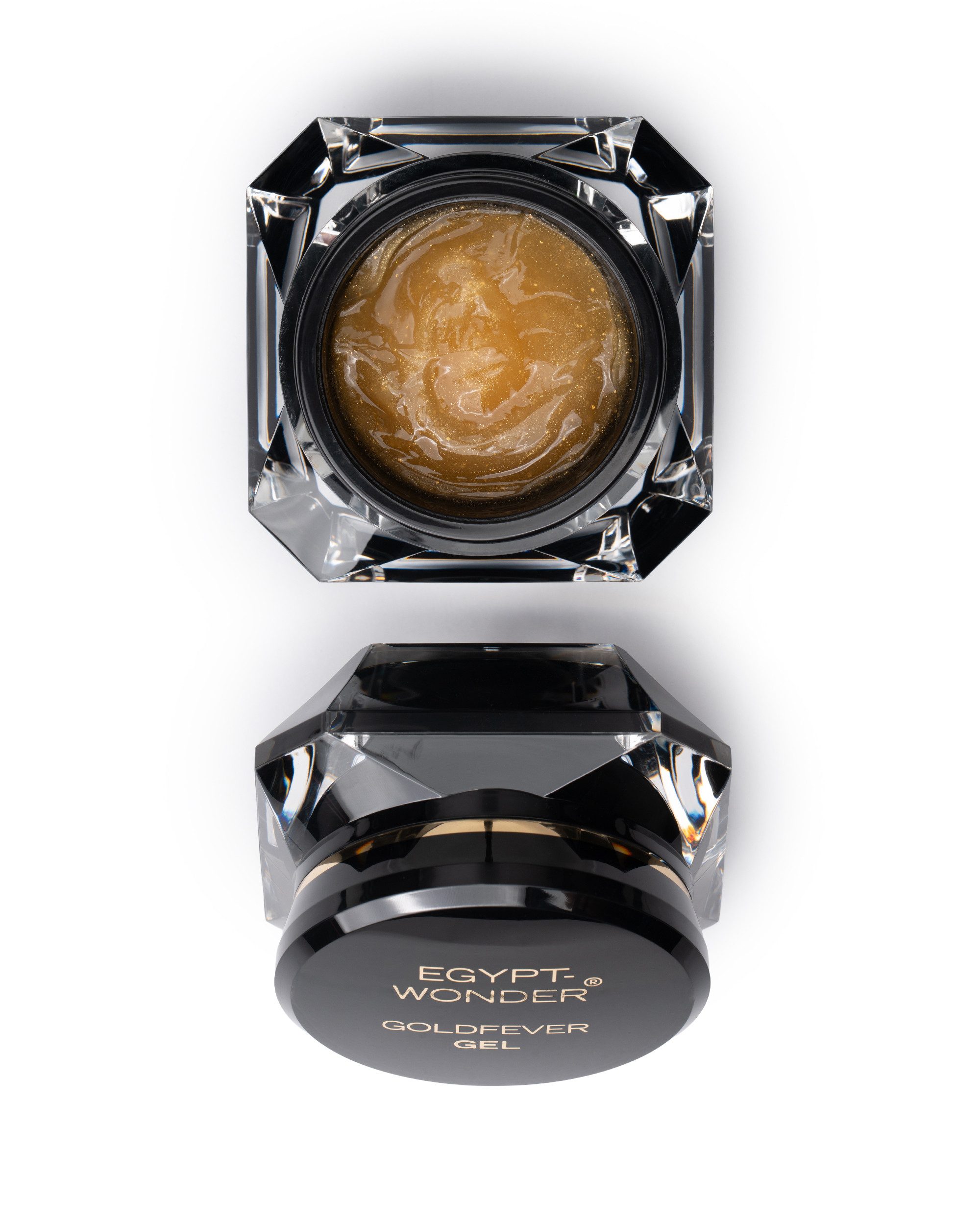 EGYPT-WONDER Tagescreme Goldfever Gel 50 ml - Leichte Gesichtscreme mit Goldpartikeln -, Mit Hyaluronsäure, Caviar-Extrakt & Honig – Feuchtigkeit & Glow