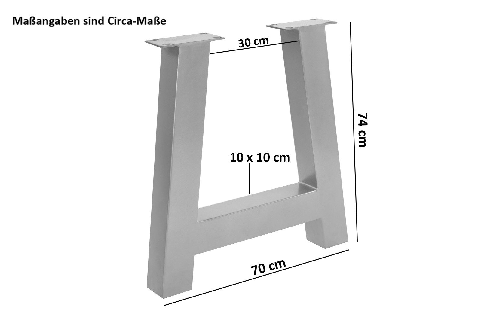 SAM® Tischgestell A, aus Metall in A-Form