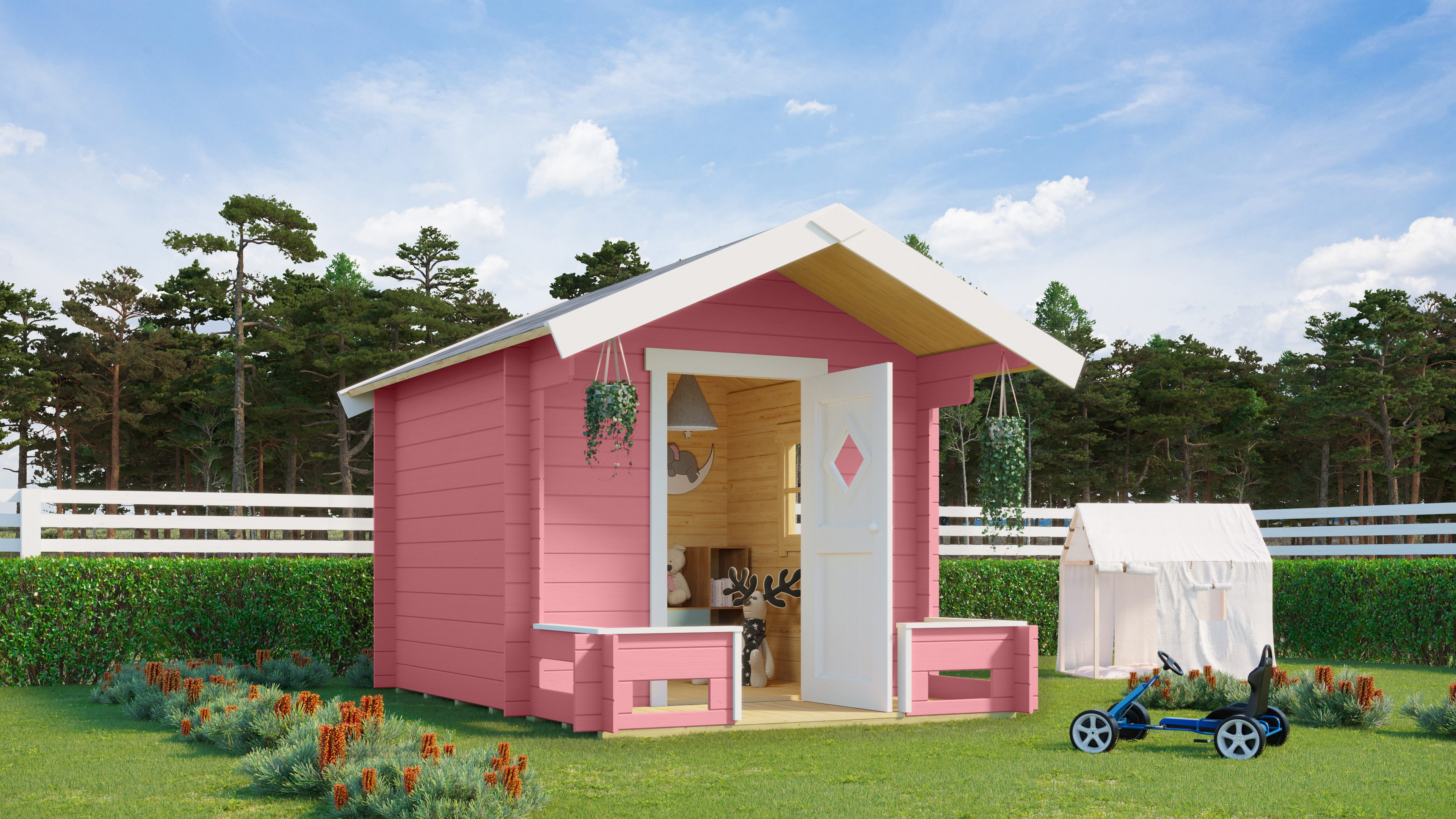 Nordic Holz Spielhaus PINOCCHIO, BxTxH: 219x270x188 cm