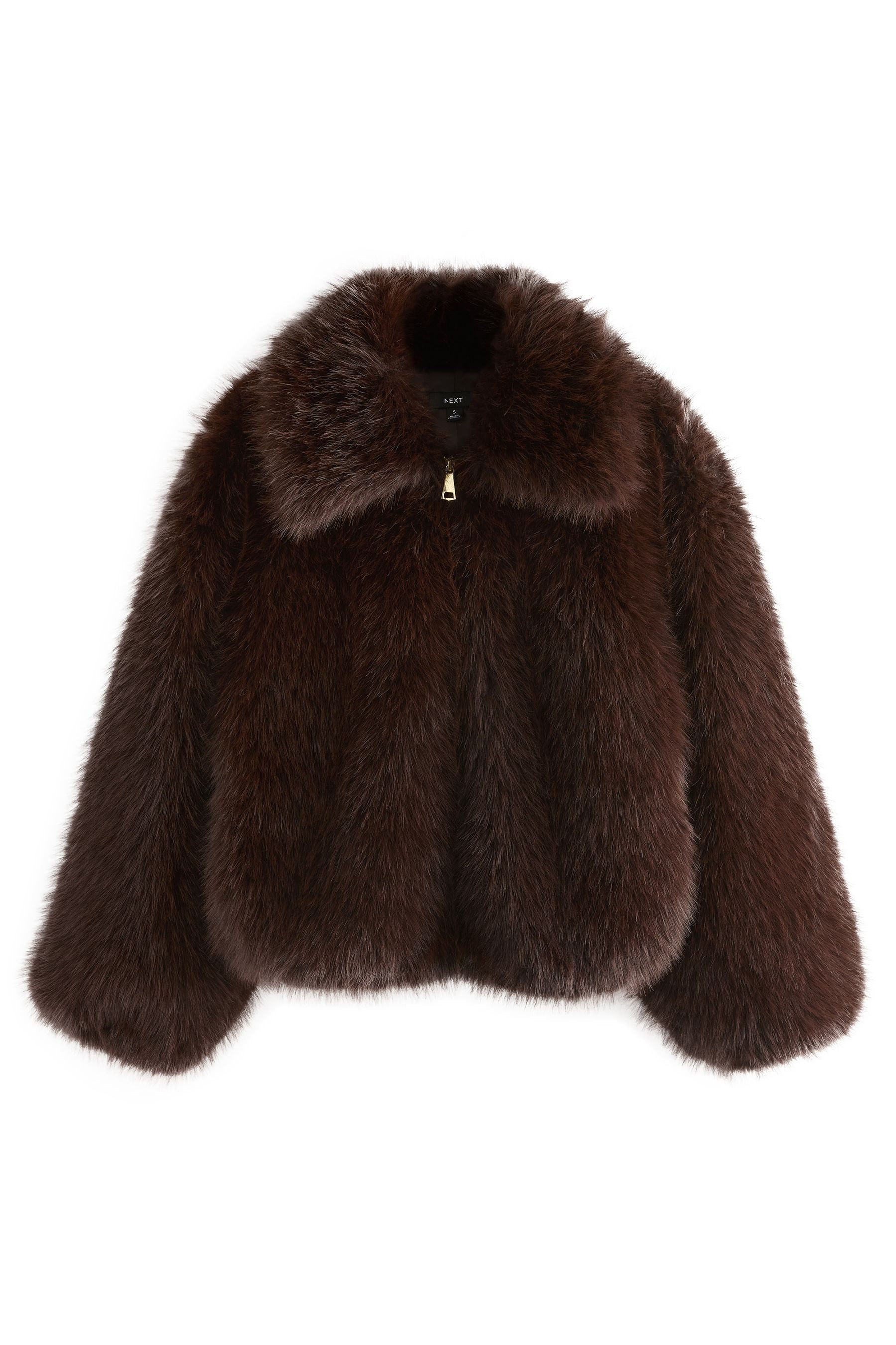 Next Fellimitatjacke Jacke aus Kunstfell mit Reißverschluss (1-St) günstig online kaufen