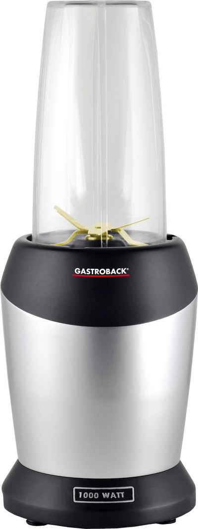 Gastroback Standmixer 41029 Design Micro Blender, 1200 W