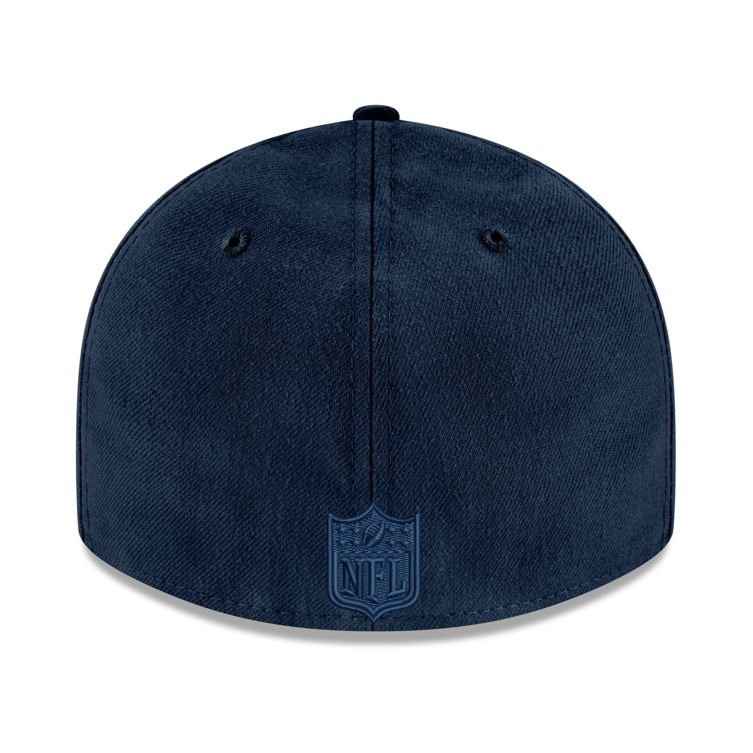 New Era Fitted Cap Profile Low Navy Shield NFL 59Fifty Logo