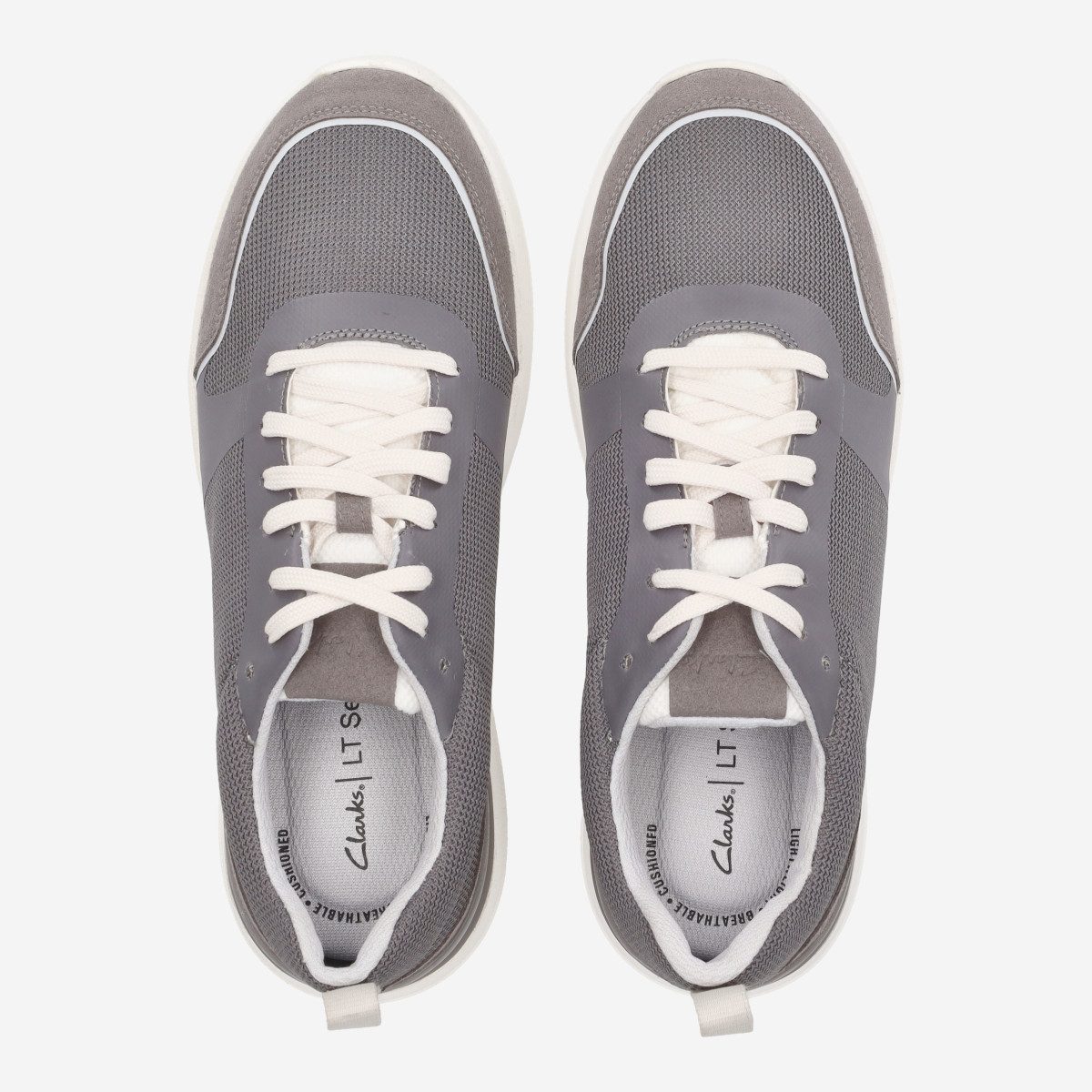 Clarks Clarks LT Lace 26168769, Sneaker, Grau, Herren Sneaker