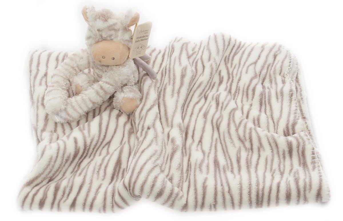 Babydecke Baby Kuscheldecke CL 0033 Zebra, günstig online kaufen
