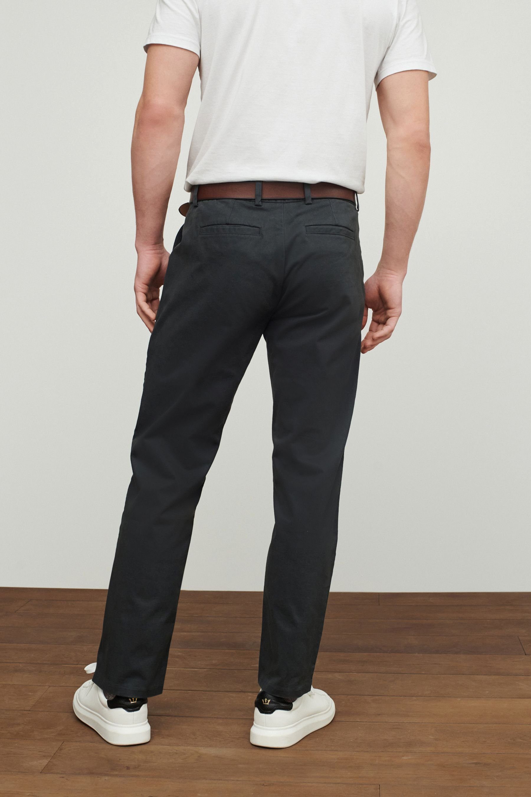 Next Chinohose Straight Fit Chinohose mit günstig online kaufen