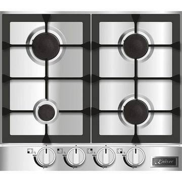 Kaiser Küchengeräte Backofen-Set EH 6323+KG 6357, mit 1-fach-Teleskopauszug, Autark,Elektro Backofen,10 Funktionen,79 L+ Gaskochfeld 60 cm