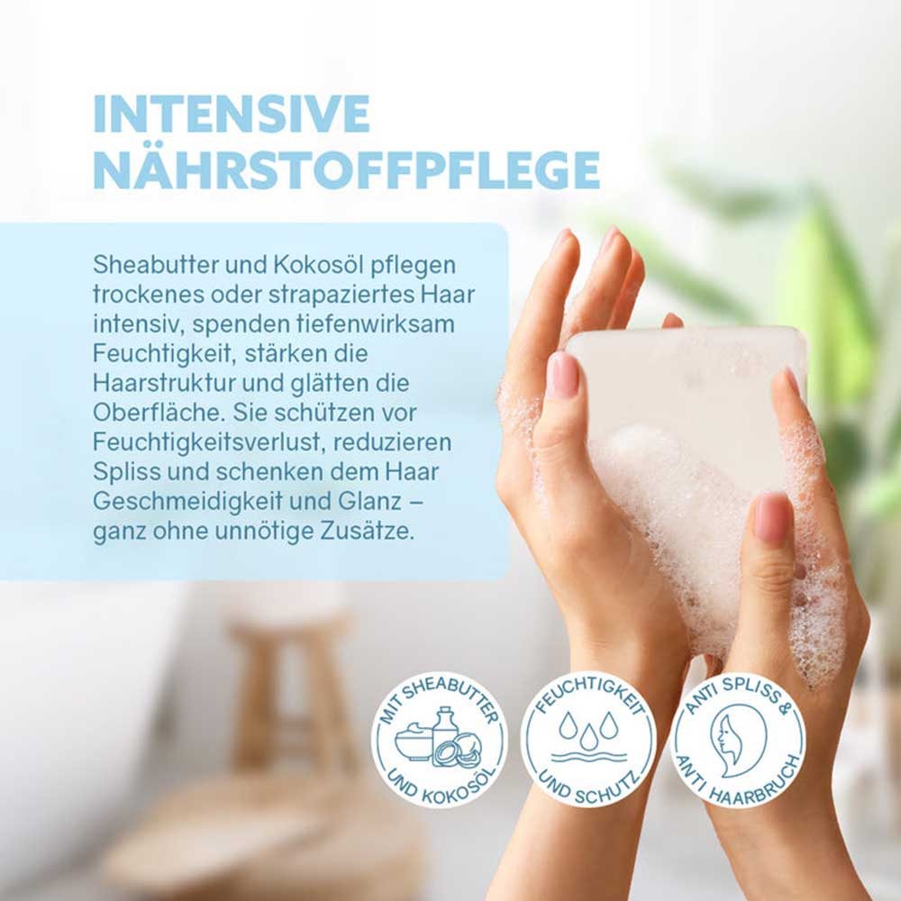 puremetics Haarseife Feste Haarkur - Hydroboost 75g