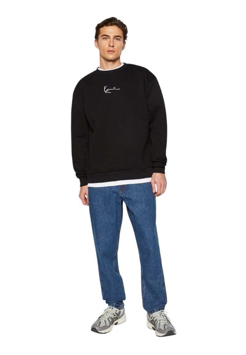 Karl Kani Sweater Small Signature OS Crew (1-tlg) weiches Material aus Baumwolle